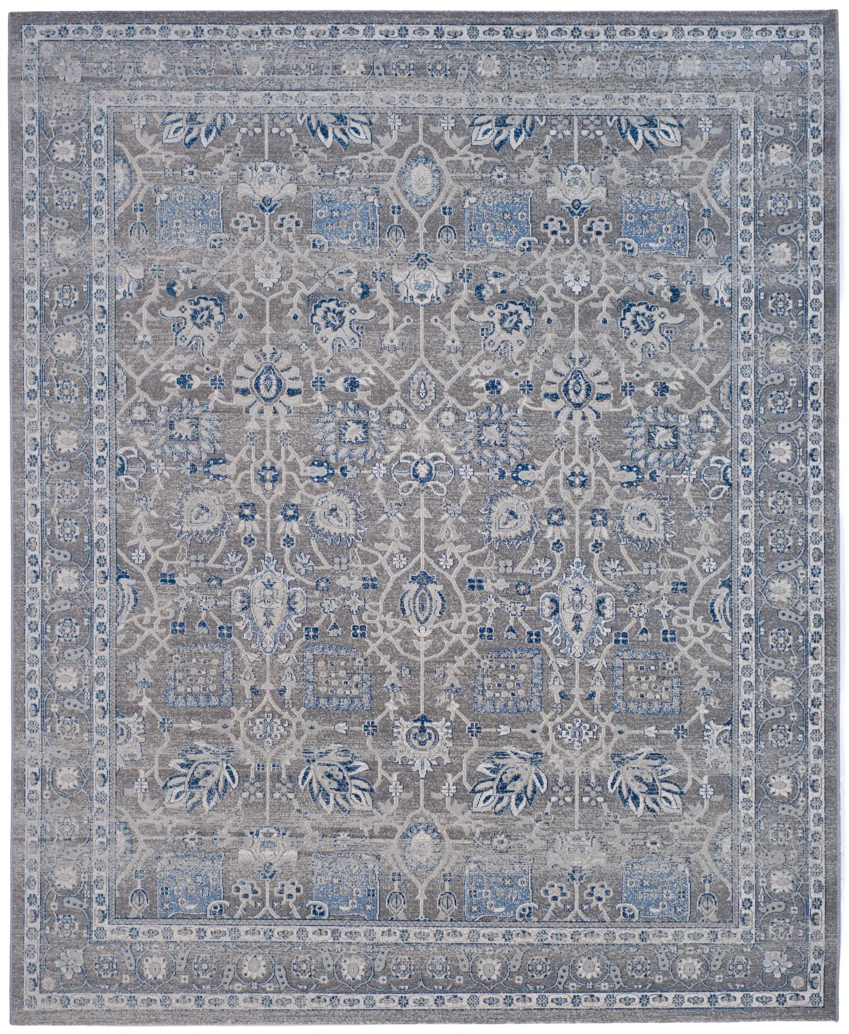 Artisan Geometric Floral Rug