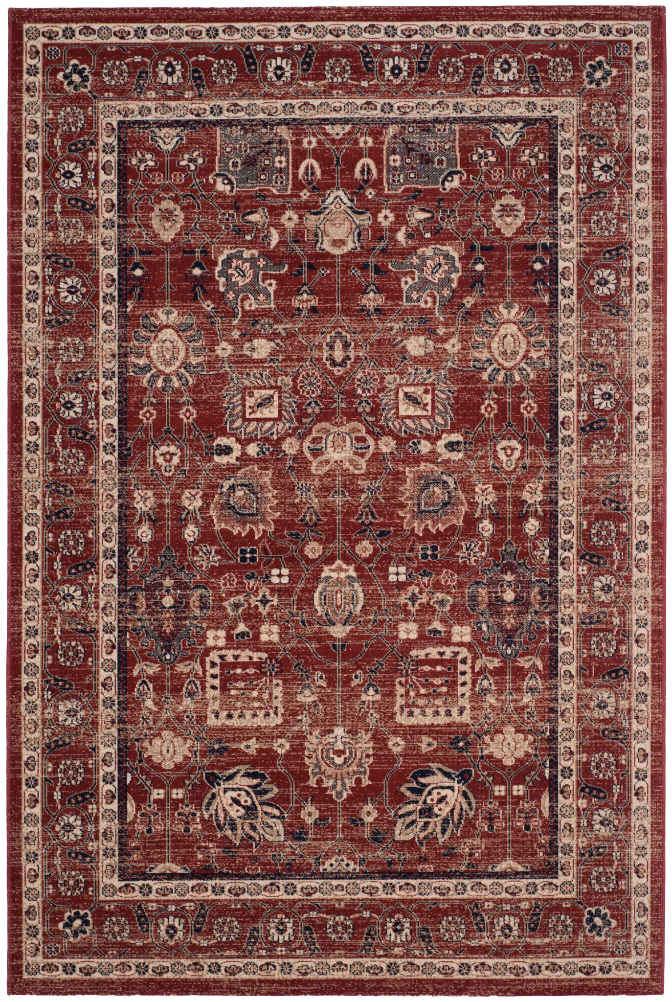 Artisan Geometric Floral Rug
