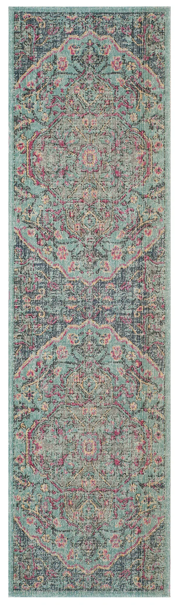 Artisan Distressed Medallion Rug