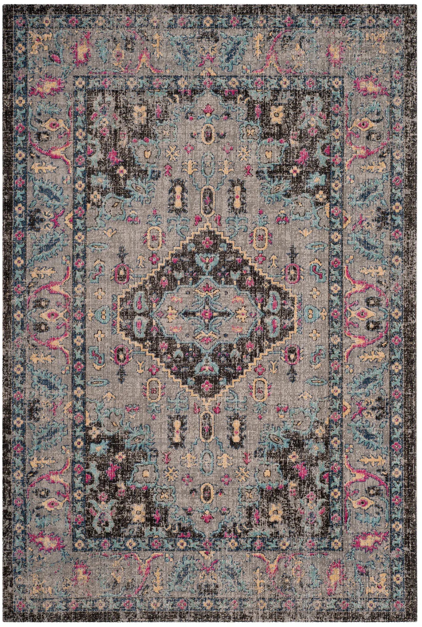 Artisan Geometric Medallion Rug
