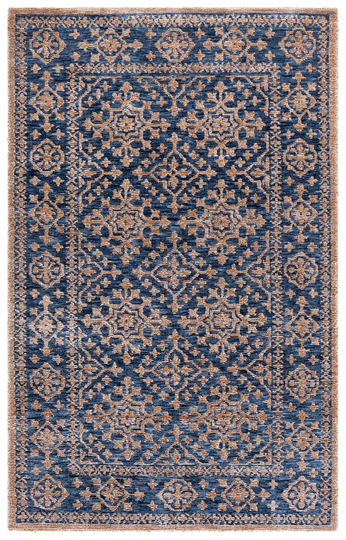 Audrey Floral Damask Hand-Tufted Rug