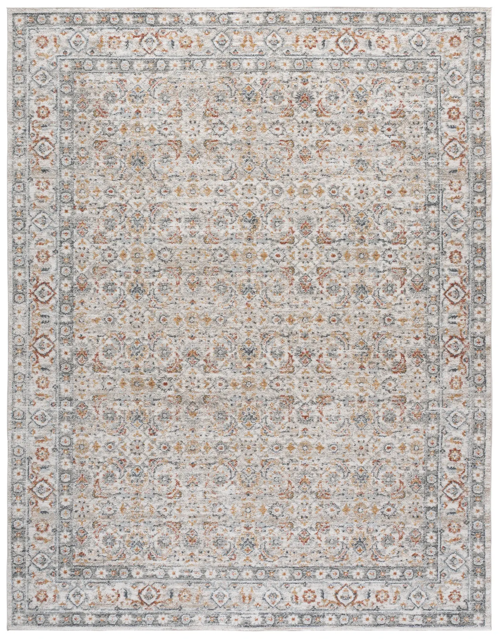Avalon Floral Bordered Rug