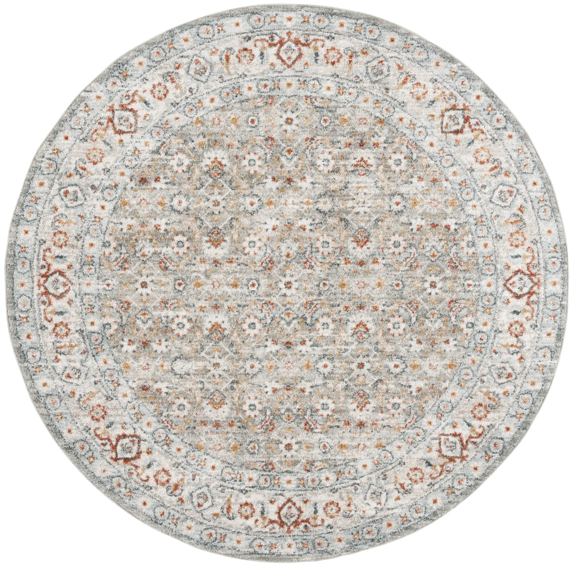 Avalon Floral Bordered Rug