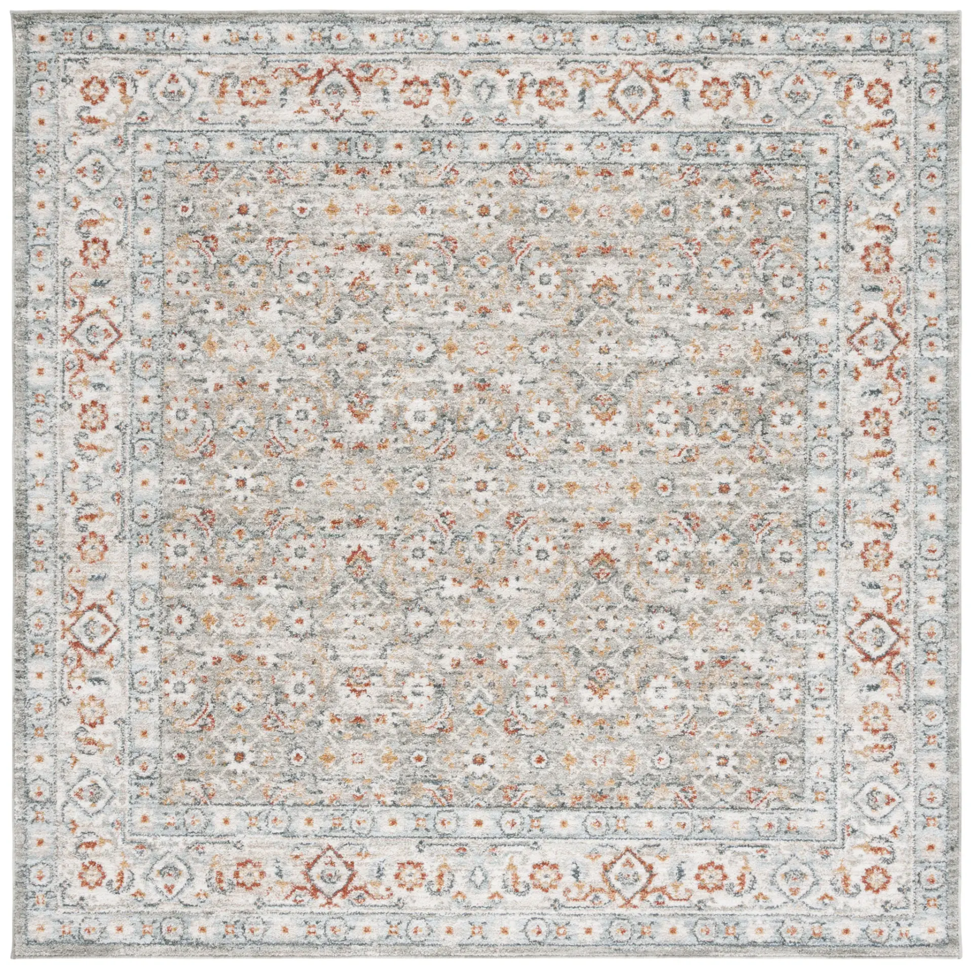 Avalon Floral Bordered Rug