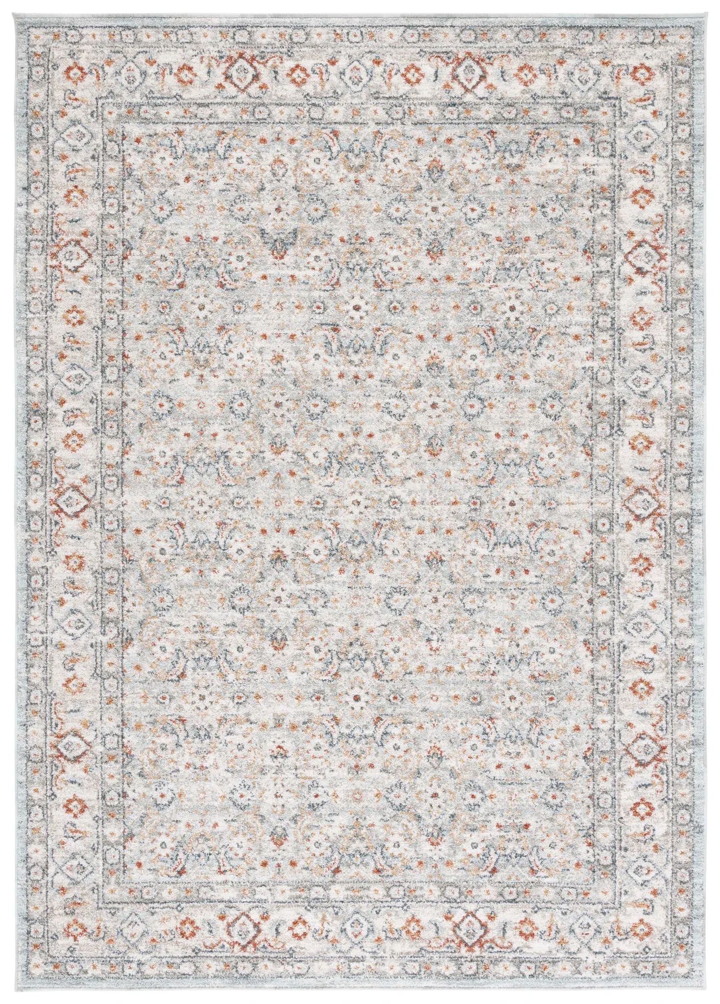 Avalon Floral Bordered Rug