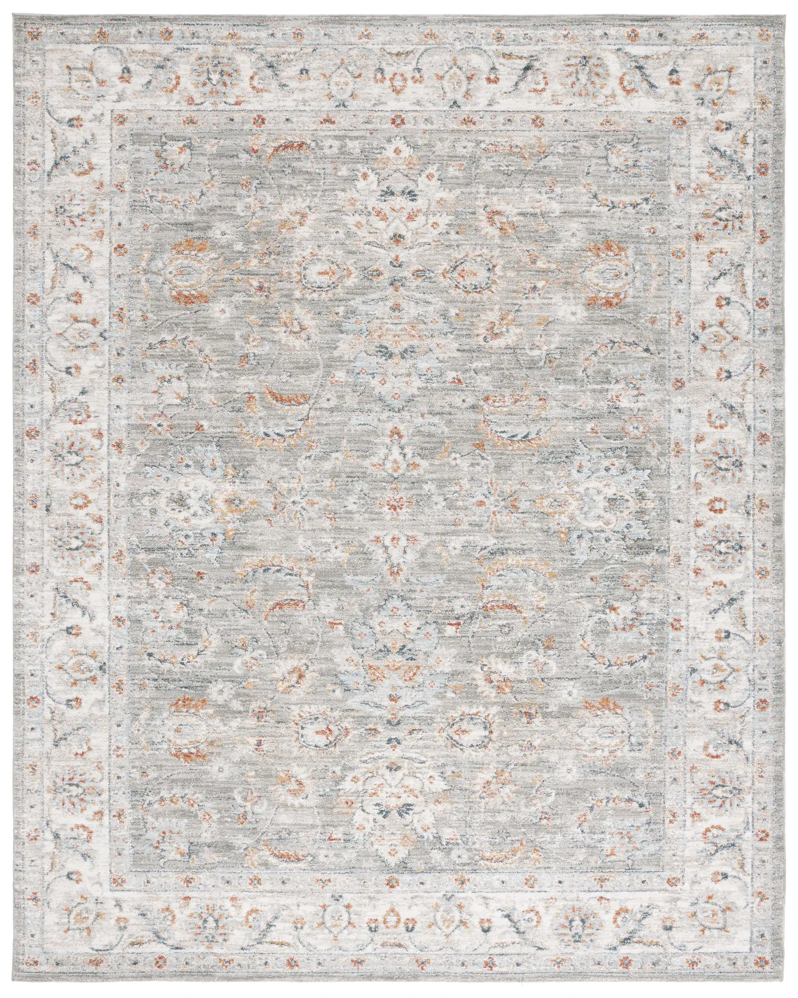 Avalon Floral Border Rug