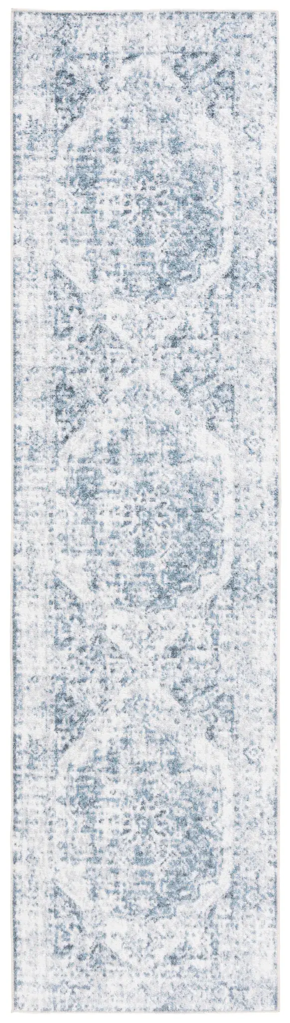 Baltimore Vintage Floral Medallion Washable Rug