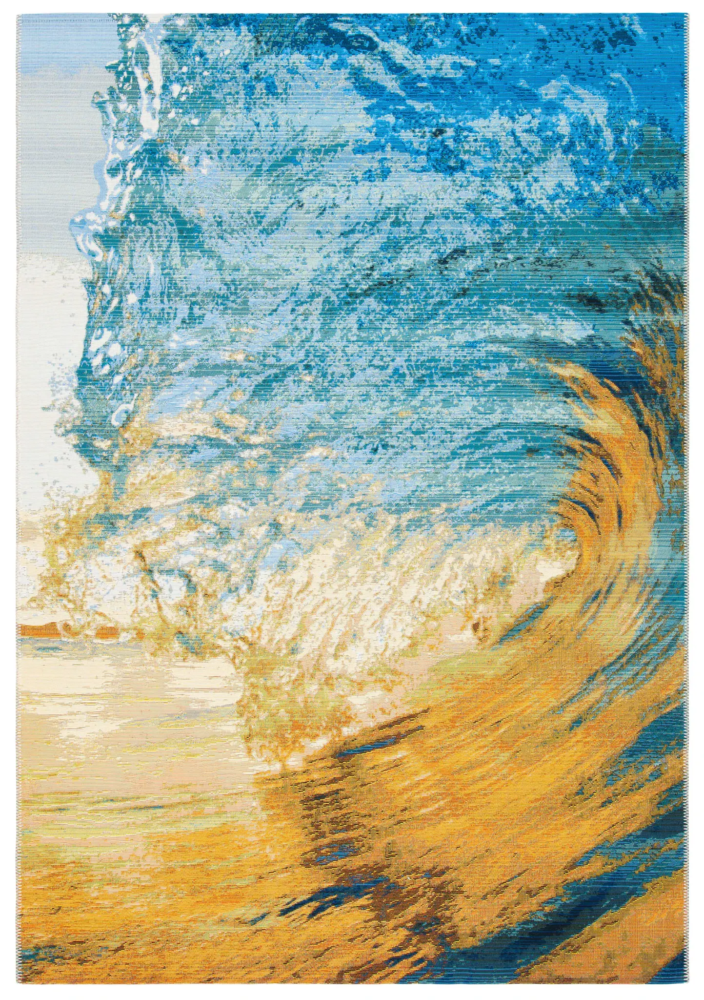 Barbados Painterly Abstract Outdoor Rug