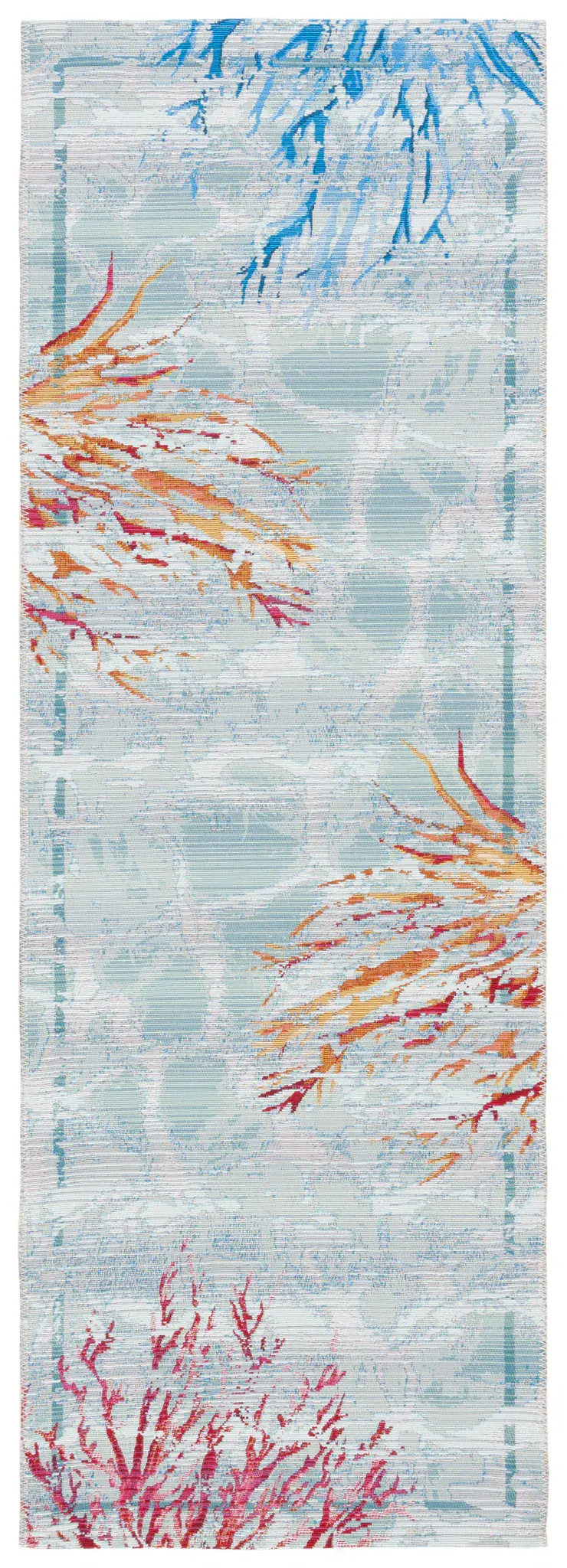 Barbados Coral Branch Outdoor Rug