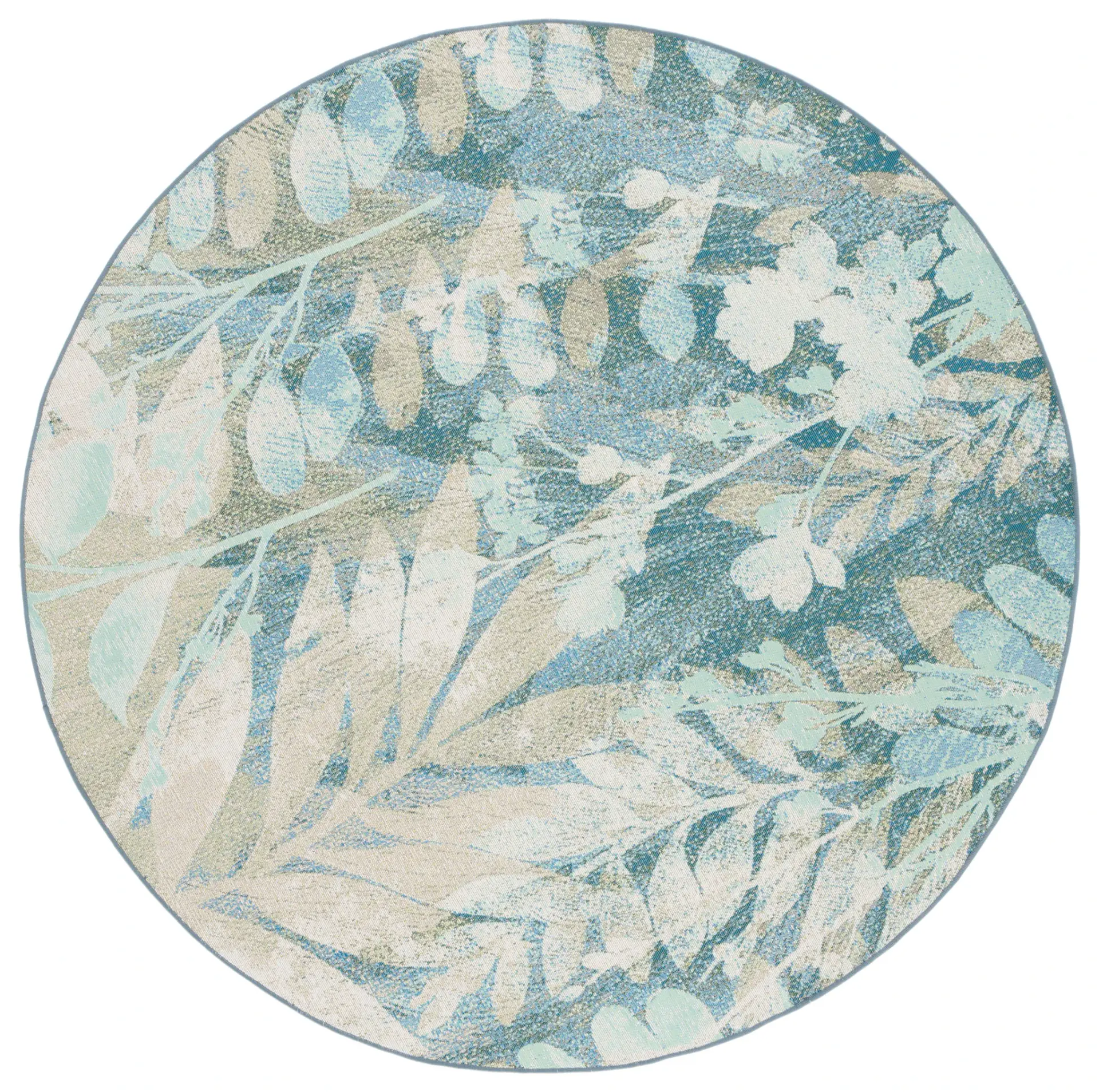 Barbados Tropical Foliage Outdoor Rug