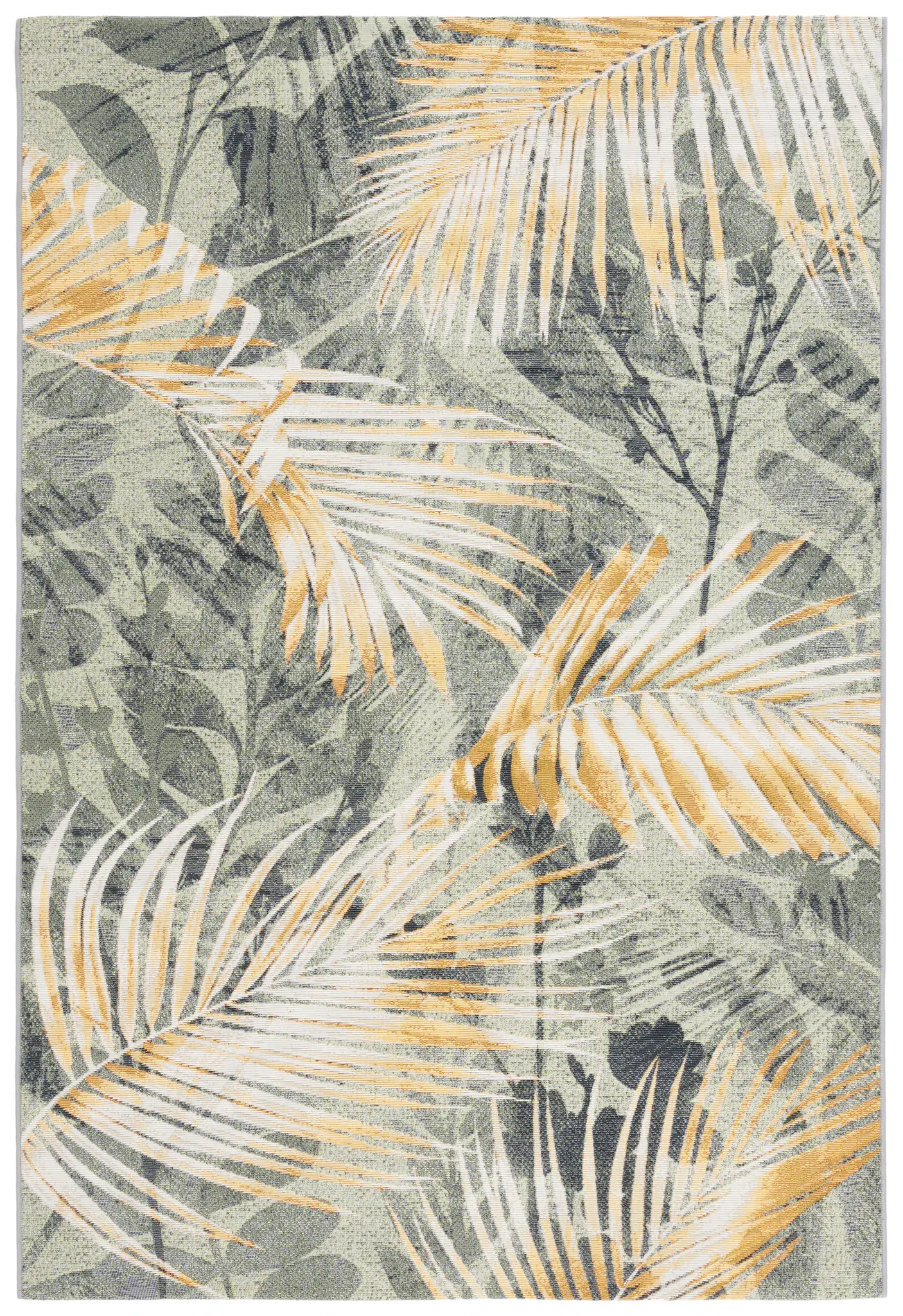 Barbados Palm Frond Outdoor Rug
