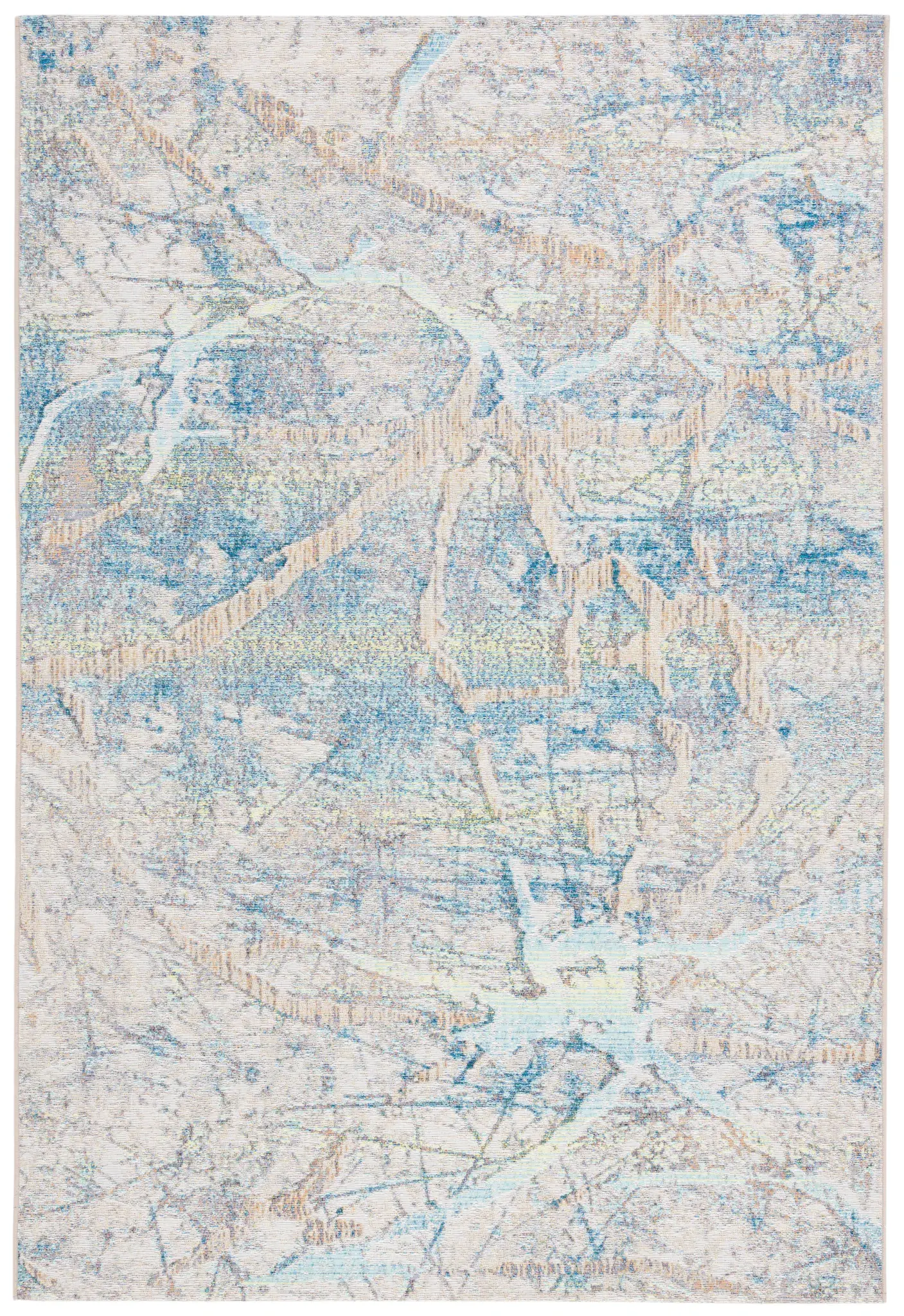 Barbados Abstract Wash Outdoor Rug