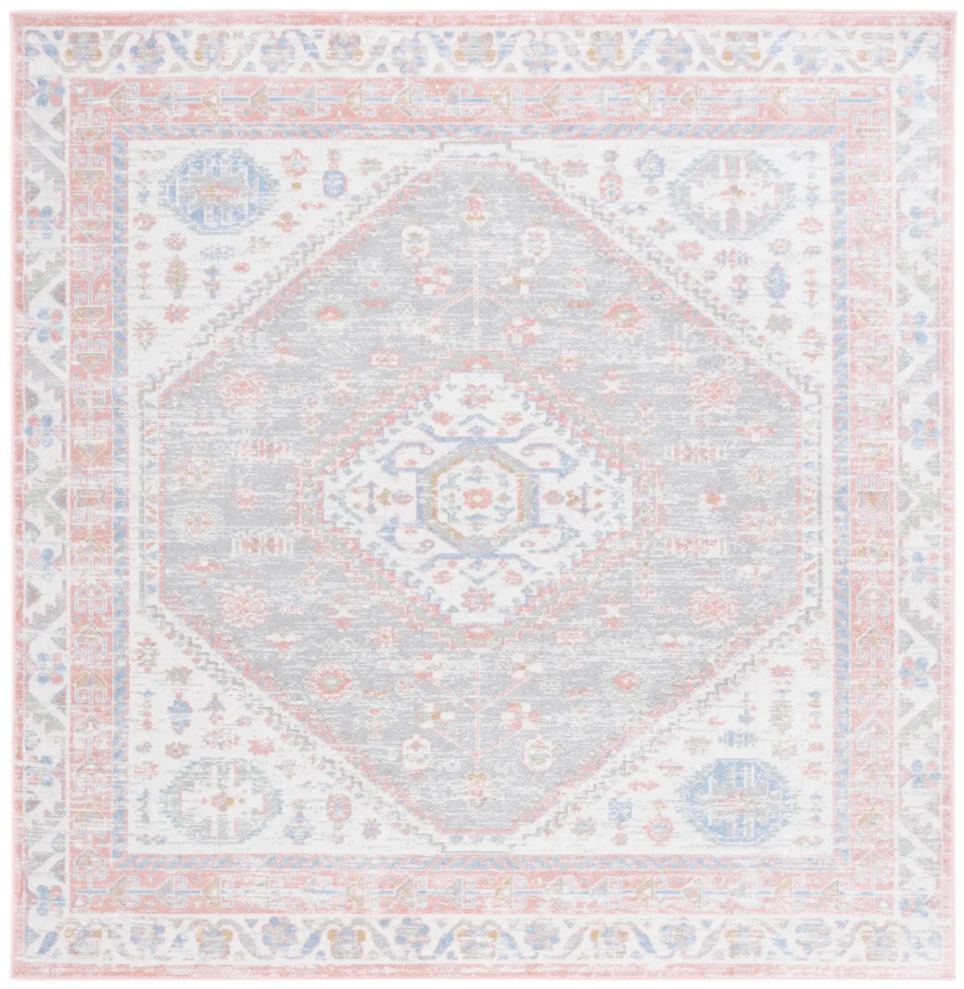 Bayside Medallion Washable Rug