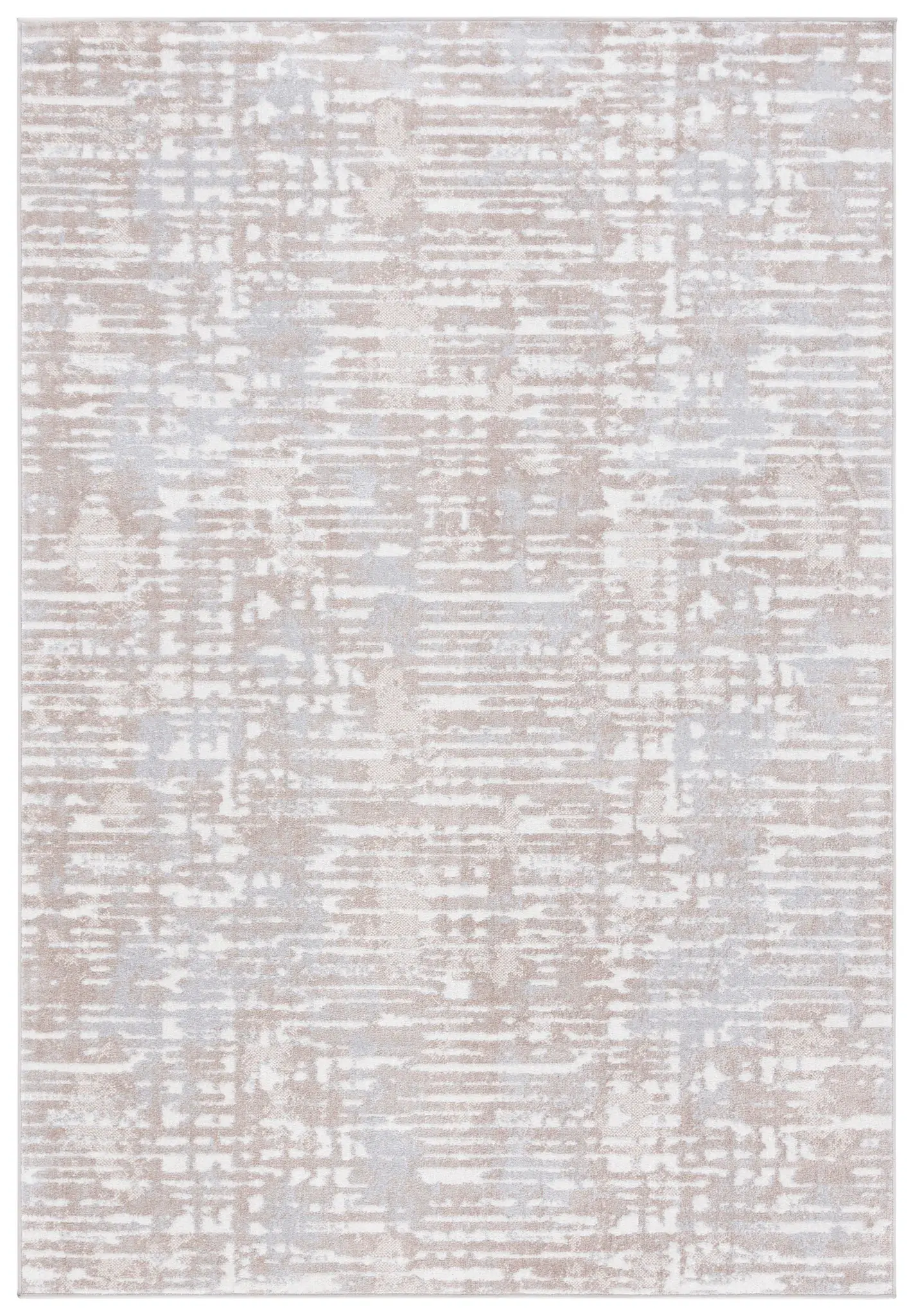 Bayside Abstract Hatch Washable Rug