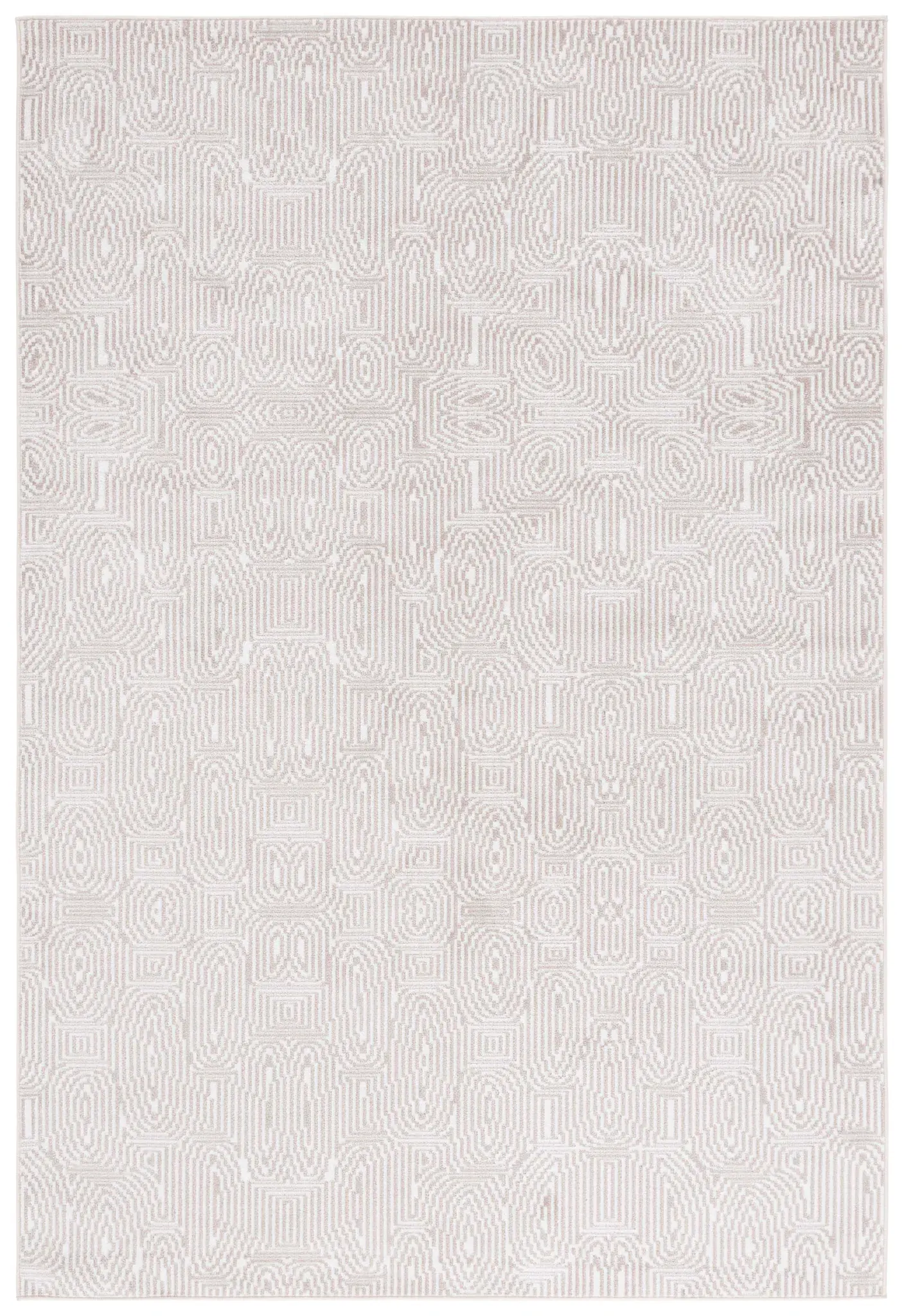 Bayside Concentric Maze Washable Rug
