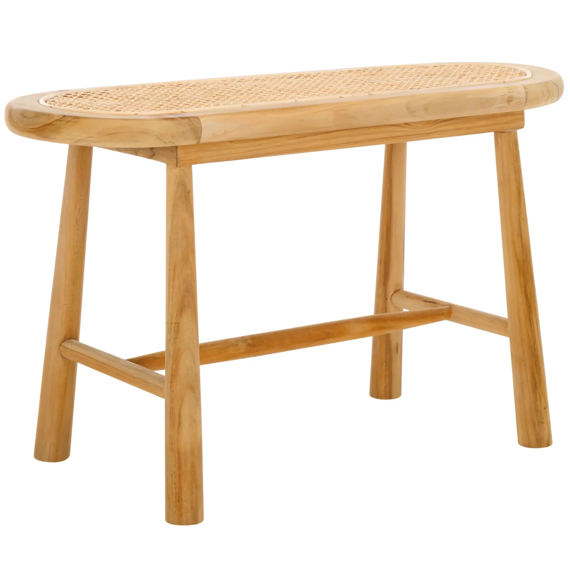 Anikka Rattan Bench