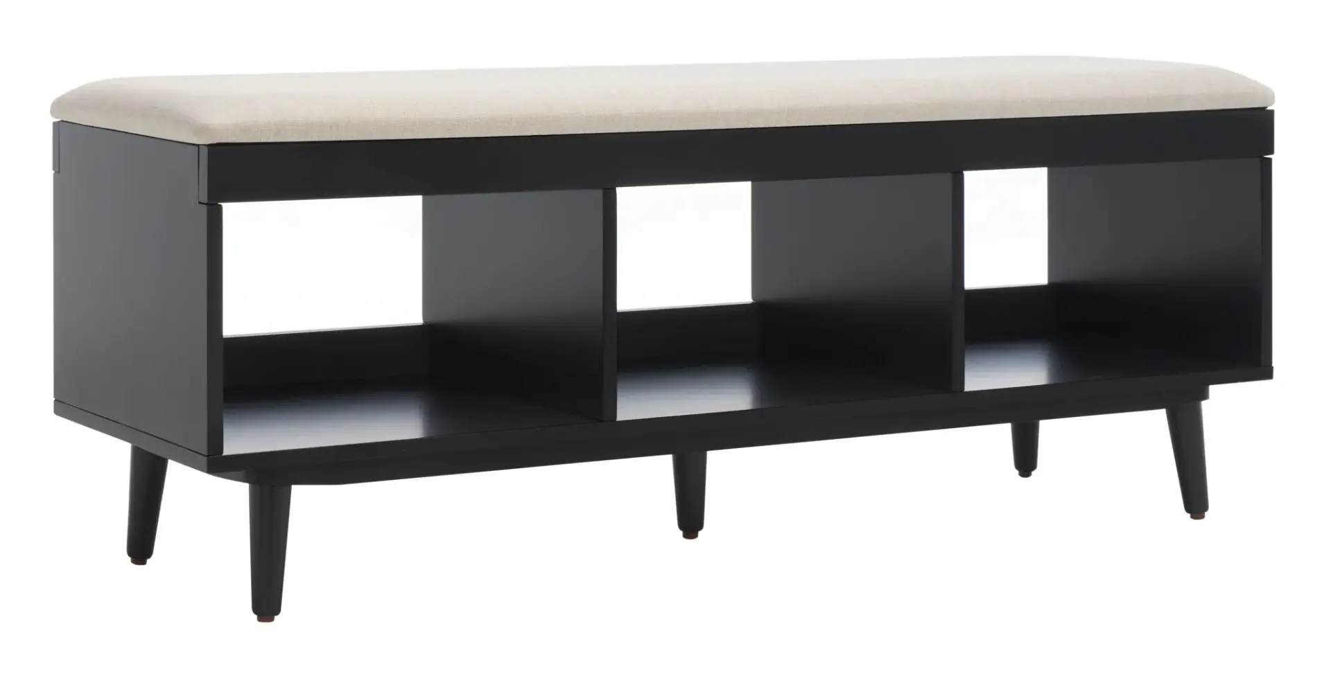 Cricket Open Shelf Bench With Cushion