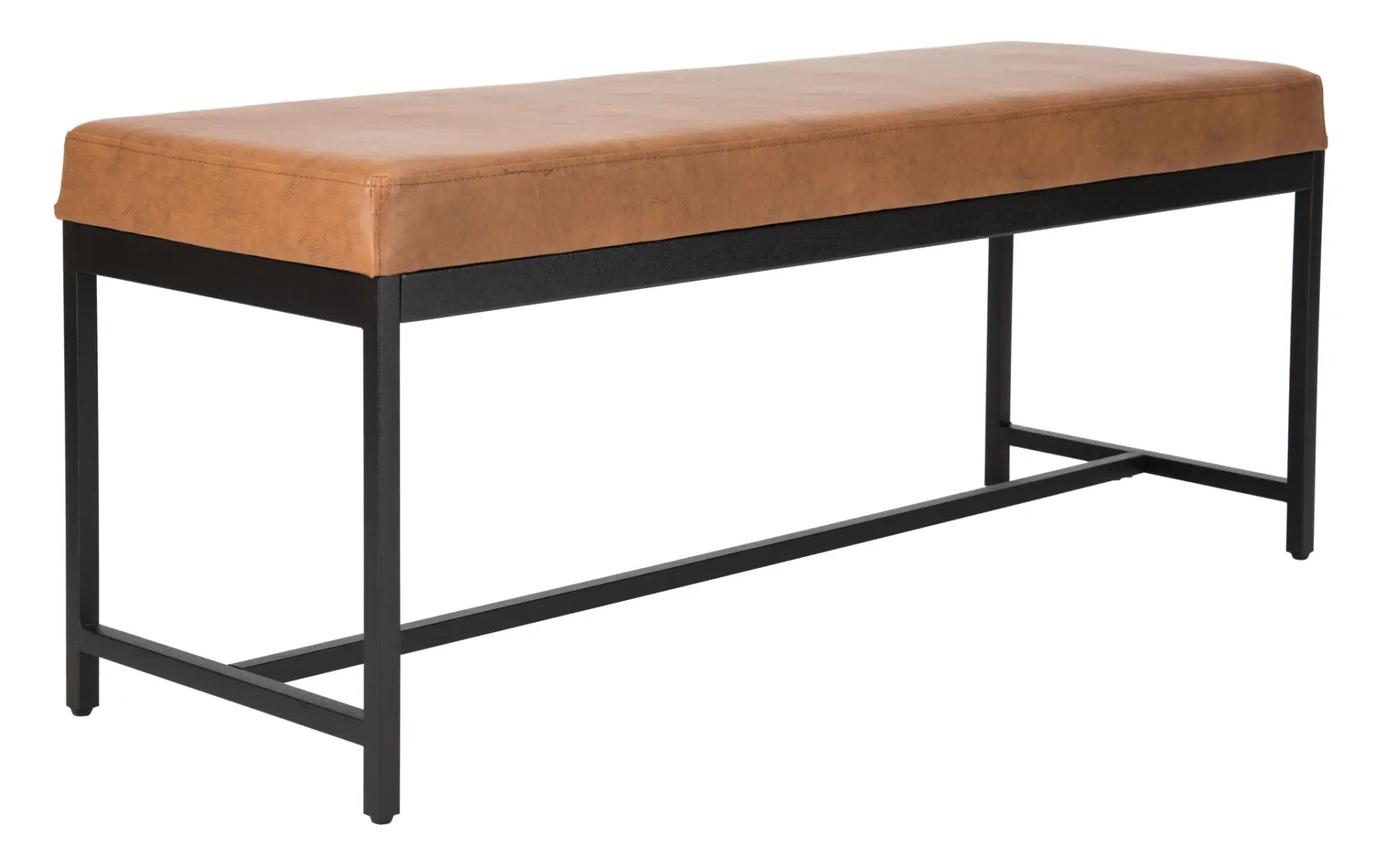 Chase Faux Leather Bench