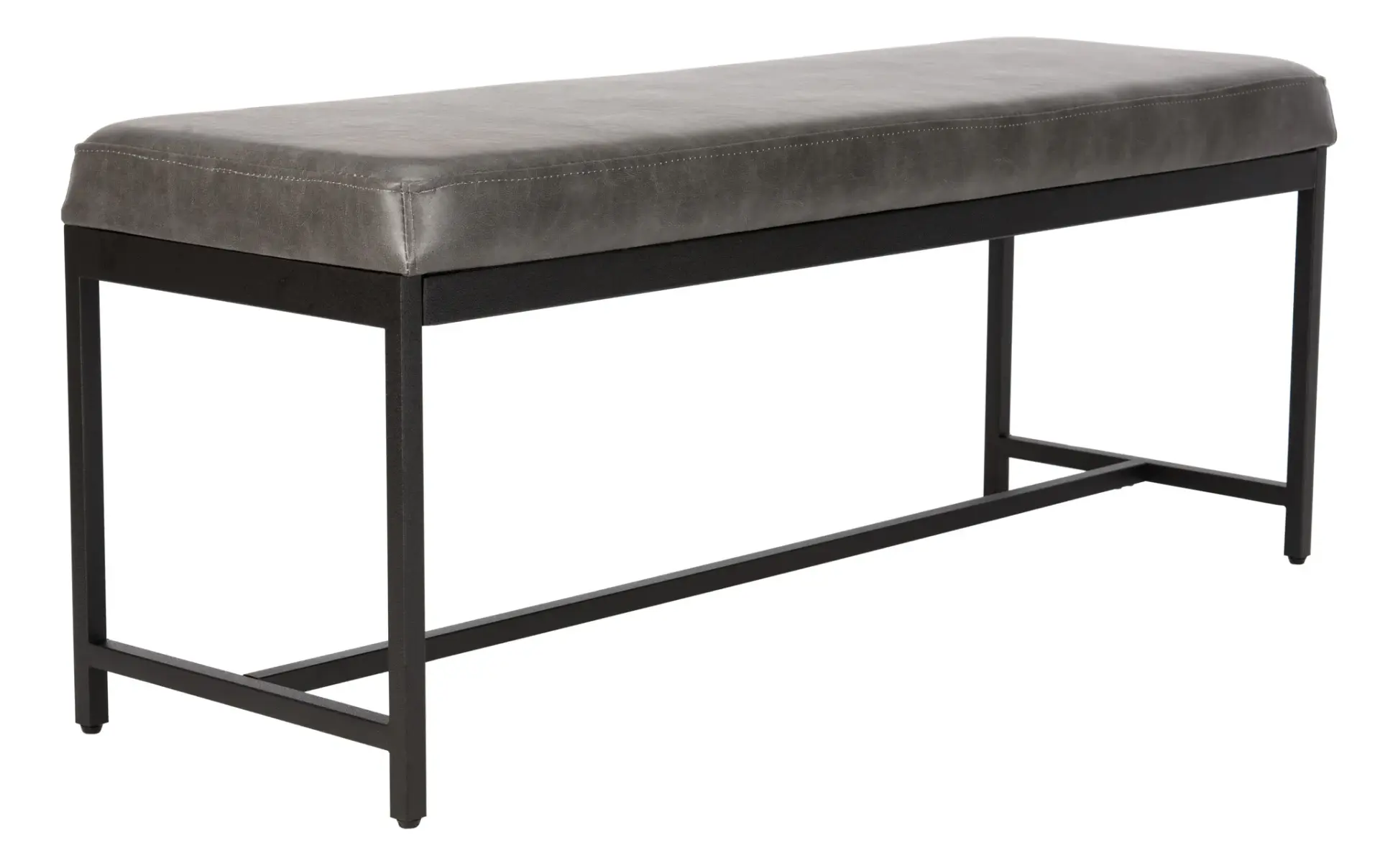 Chase Faux Leather Bench