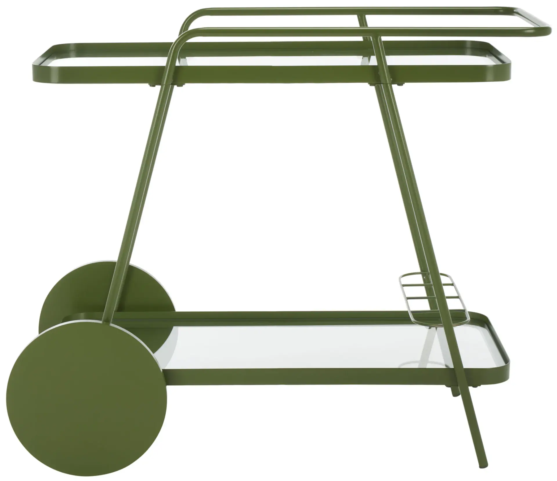 Zunia Two-Tier Bar Cart