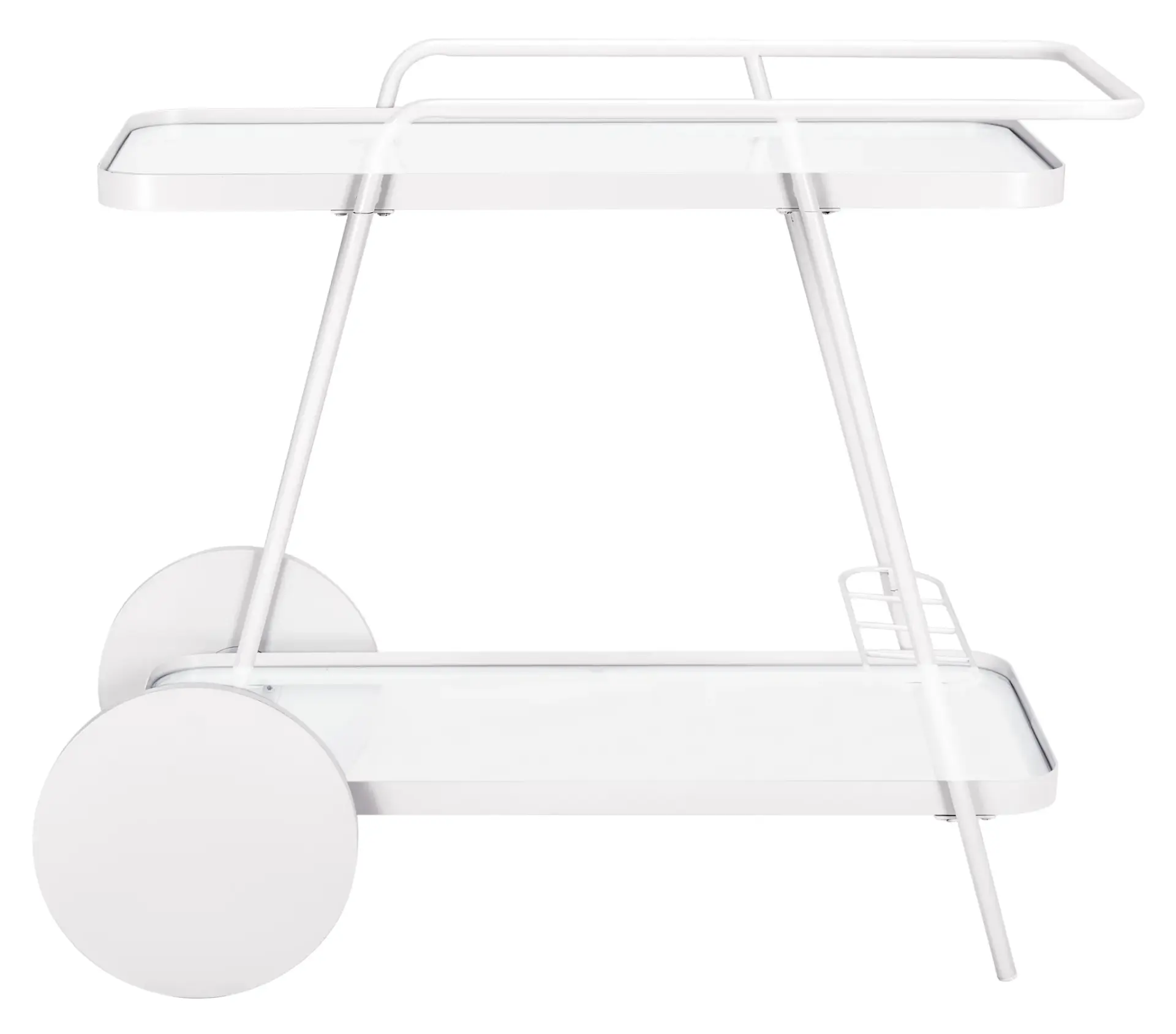 Zunia Two-Tier Bar Cart