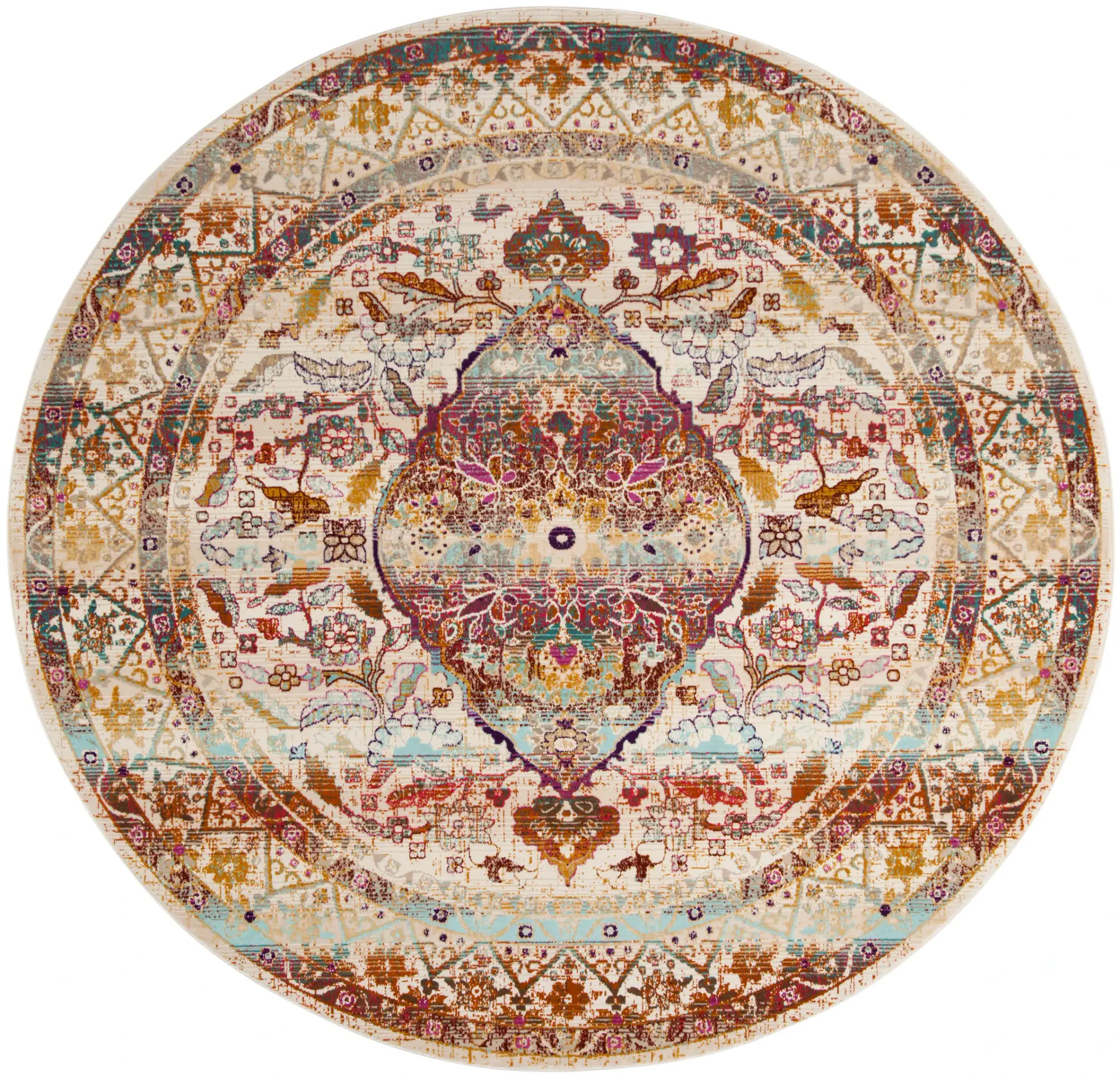 Baldwin Medallion Bordered Rug