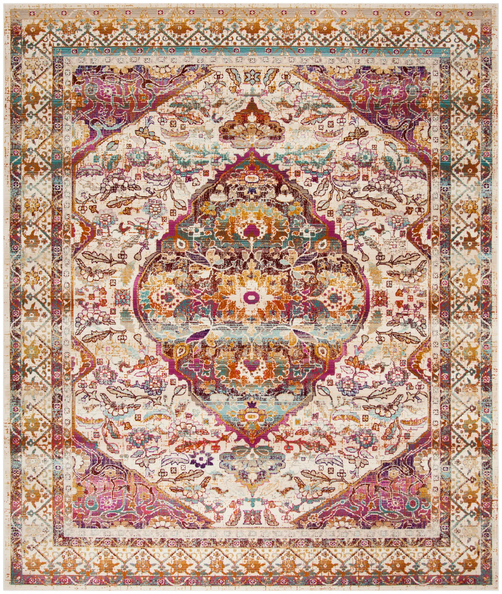 Baldwin Medallion Bordered Rug
