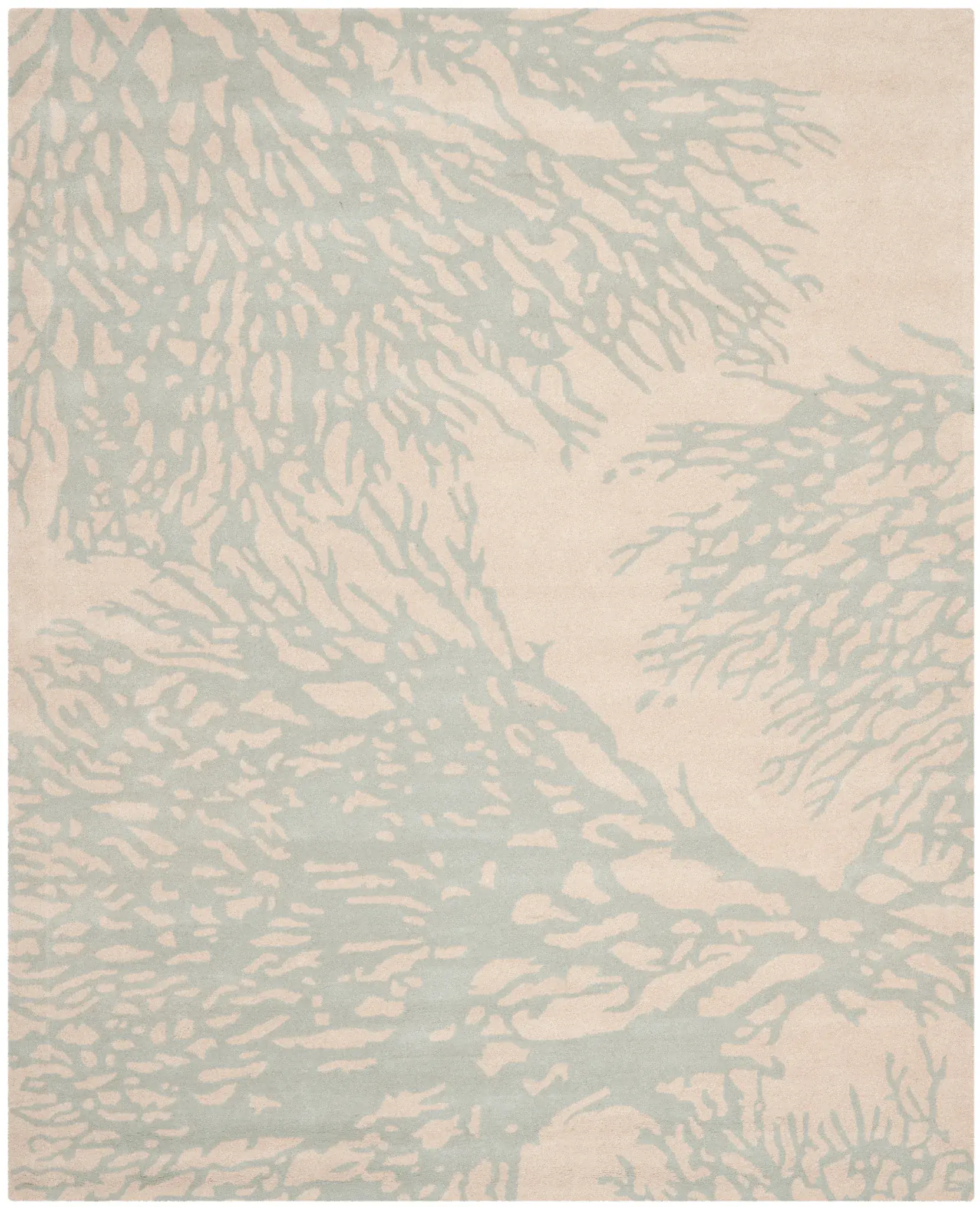 Bella Coral Hand-Tufted Wool Rug