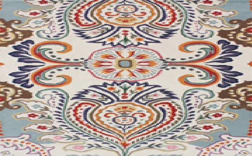 Bella Floral Medallion Hand-Tufted Wool Rug