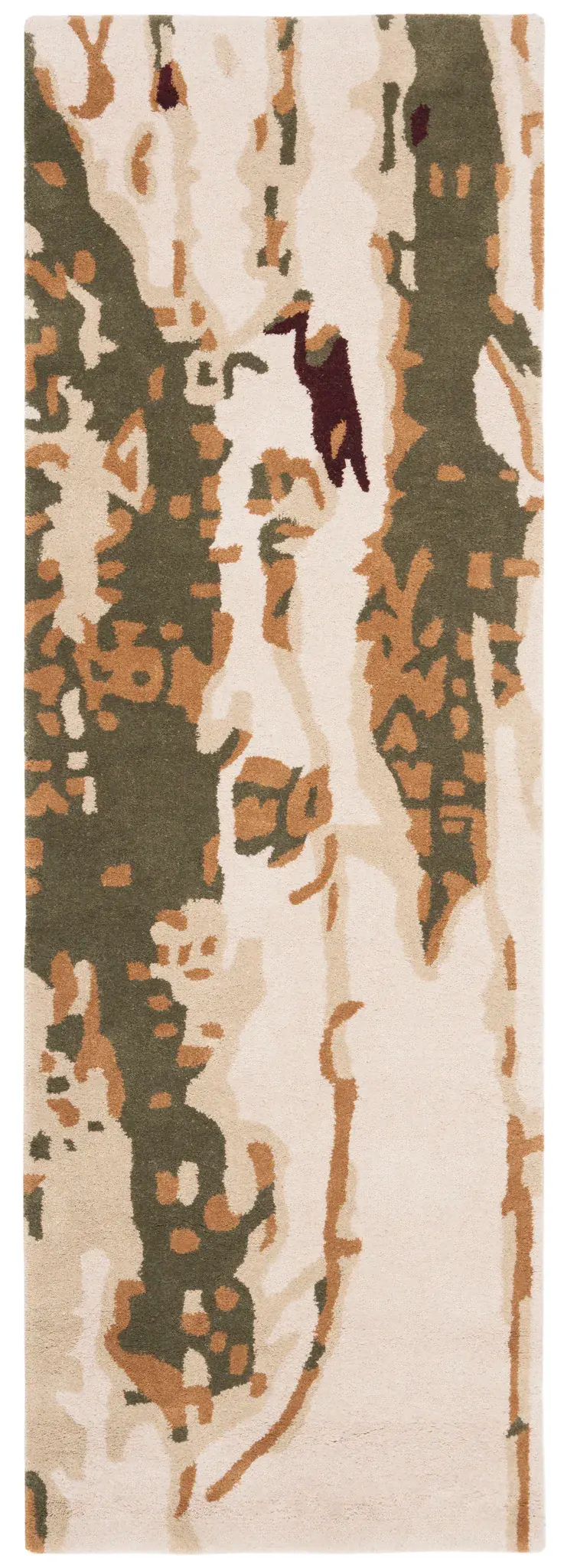 Bella Abstract Bark Hand-Tufted Wool Rug