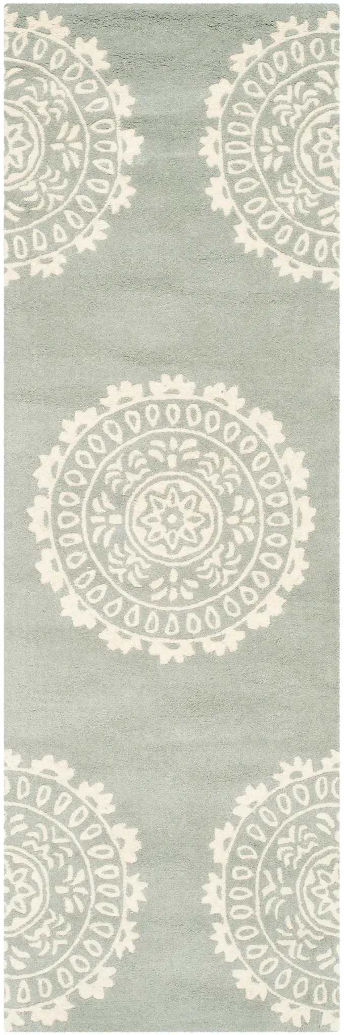 Bella Medallion Hand-Tufted Wool Rug