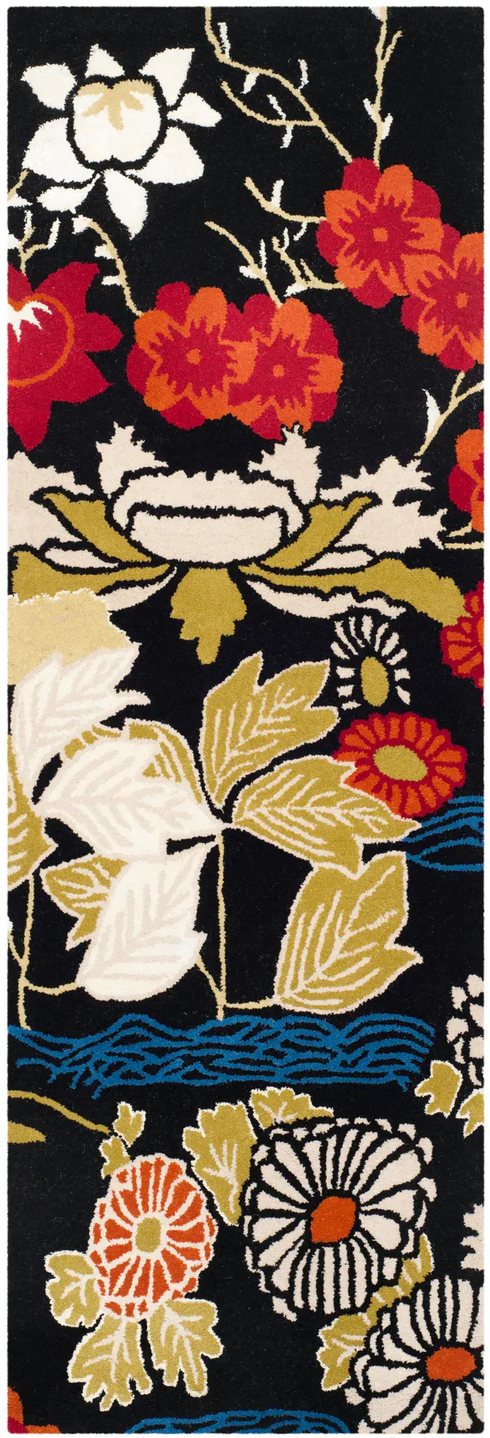 Bella Floral Hand-Tufted Wool Rug