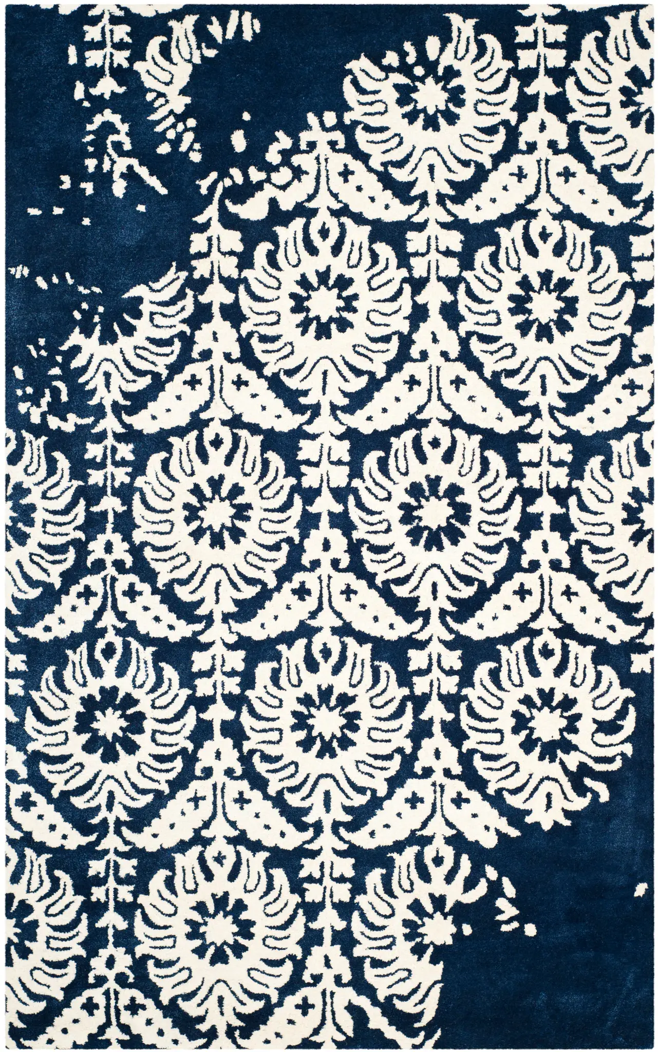 Bella Dissolving Floral Hand-Tufted Wool Rug
