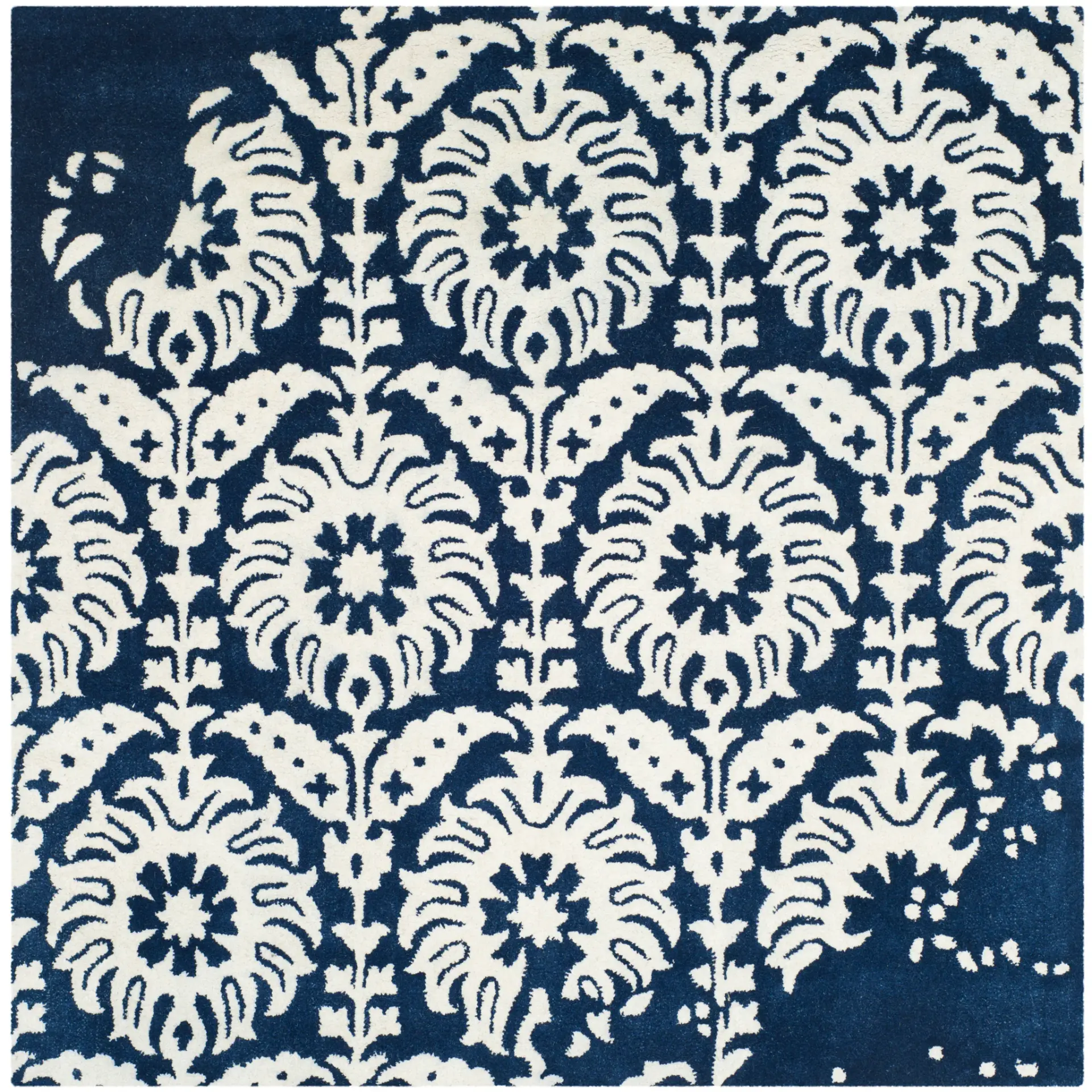 Bella Dissolving Floral Hand-Tufted Wool Rug