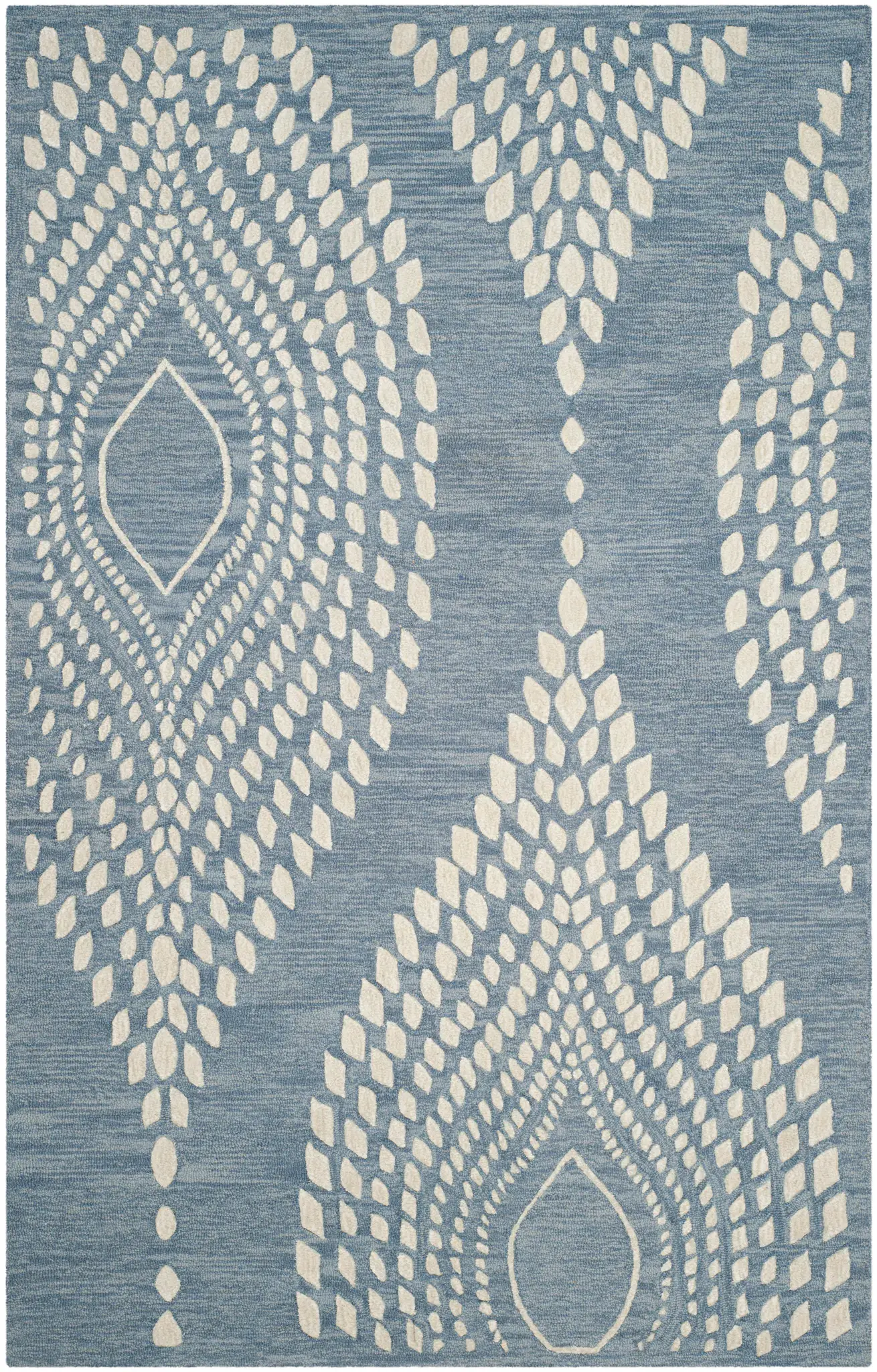 Bella Teardrop Hand-Tufted Wool Rug