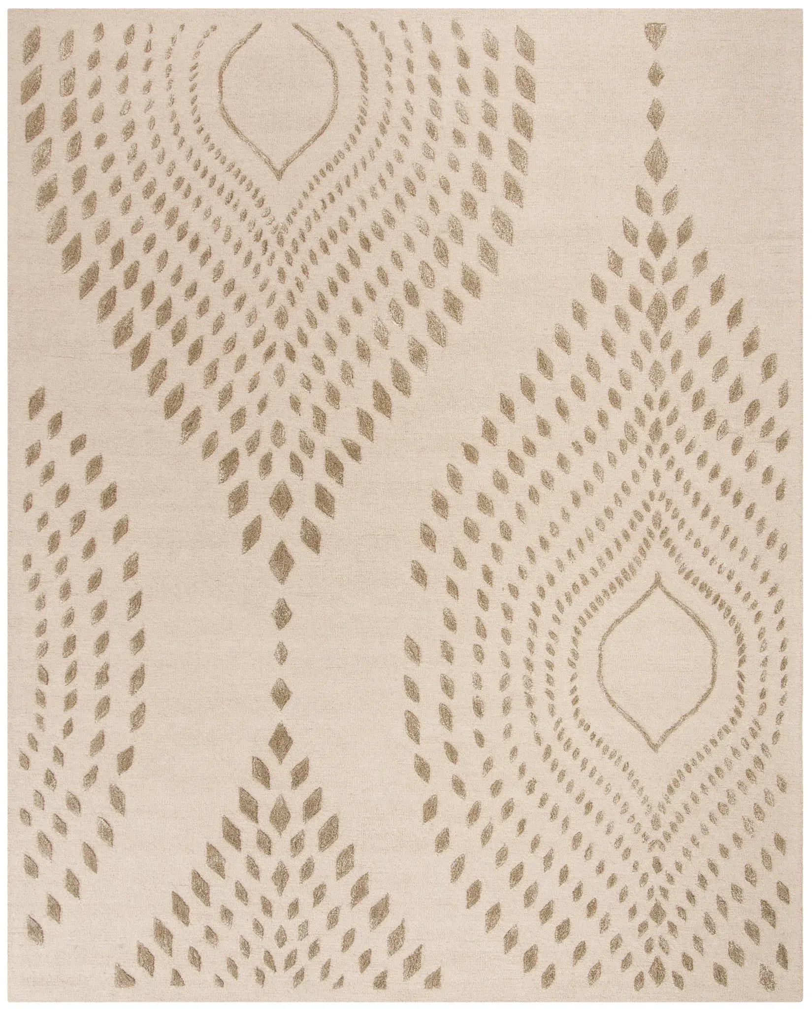 Bella Teardrop Hand-Tufted Wool Rug