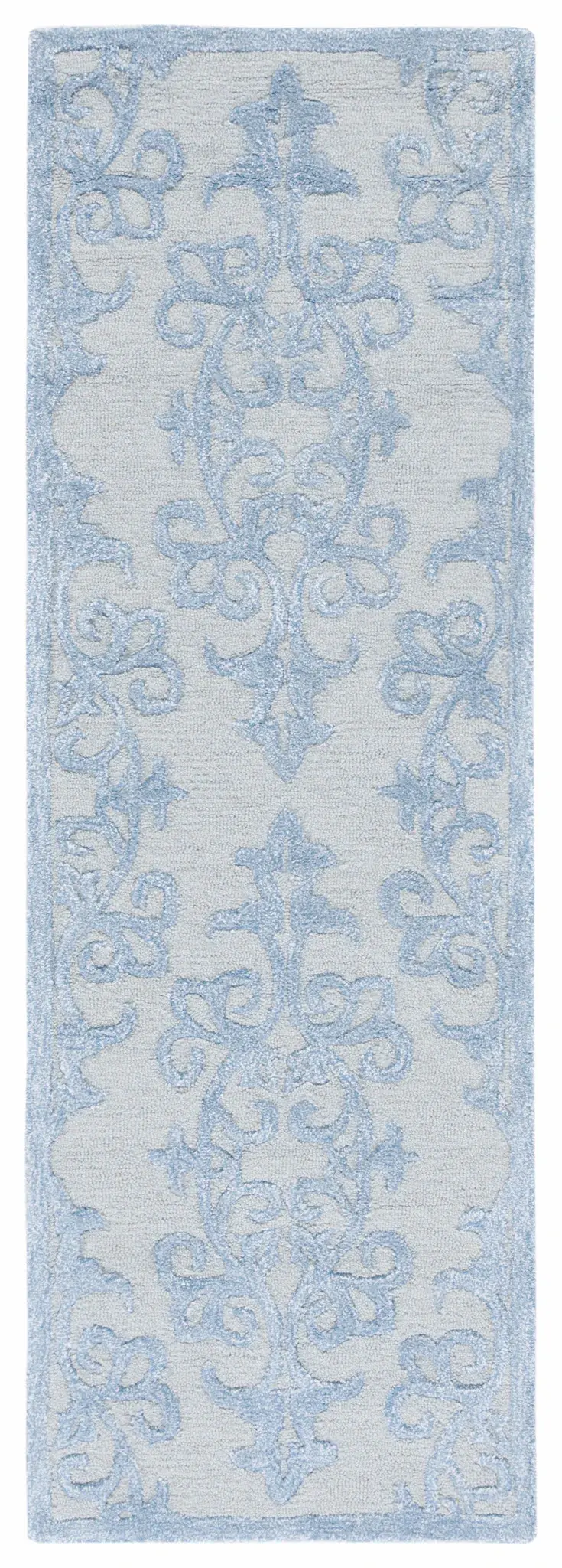 Bella Damask Hand-Tufted Rug
