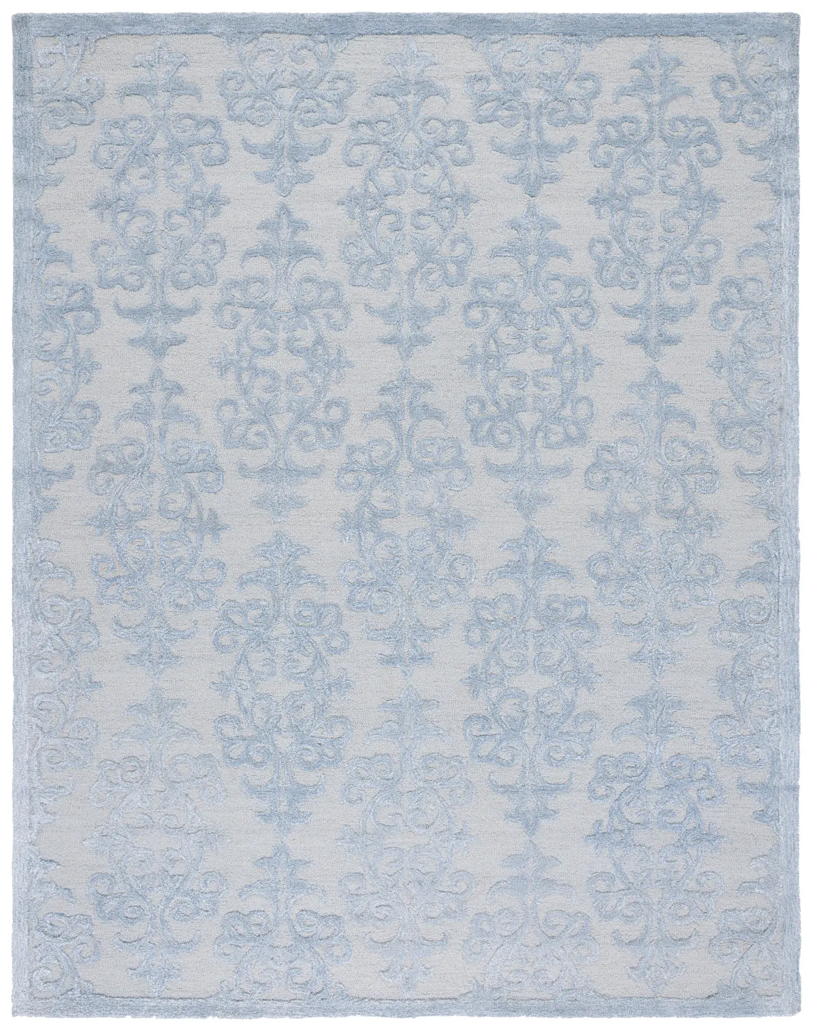 Bella Damask Hand-Tufted Rug