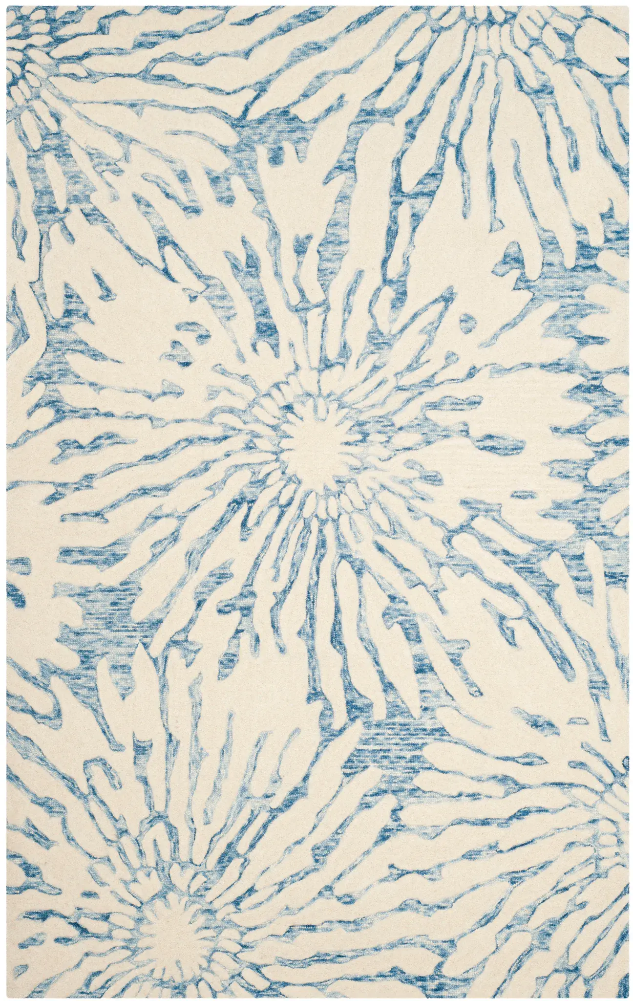 Bella Sunburst Hand-Tufted Wool Rug