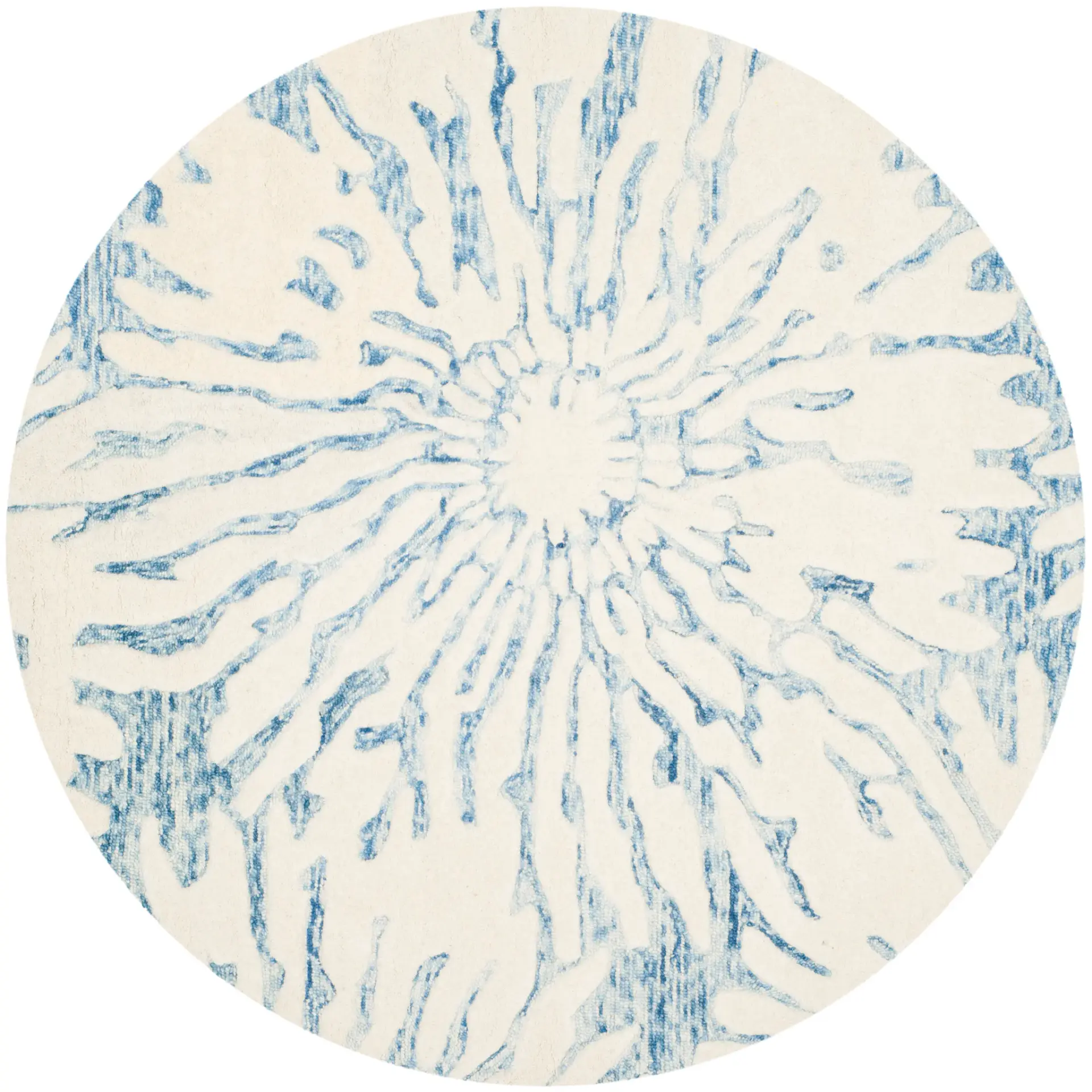 Bella Sunburst Hand-Tufted Wool Rug