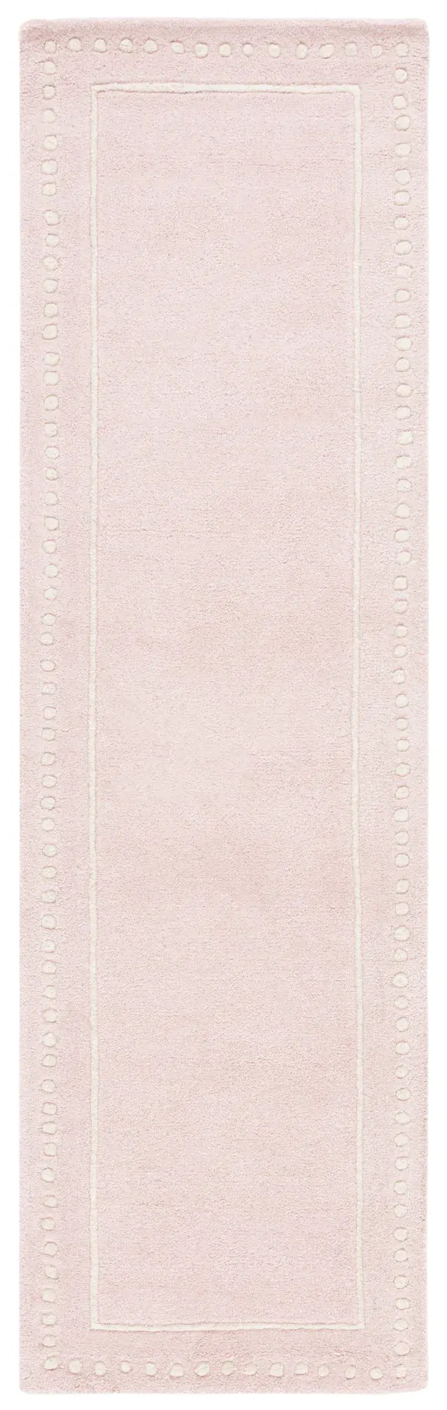 Bella Dotted Border Hand-Tufted Wool Rug