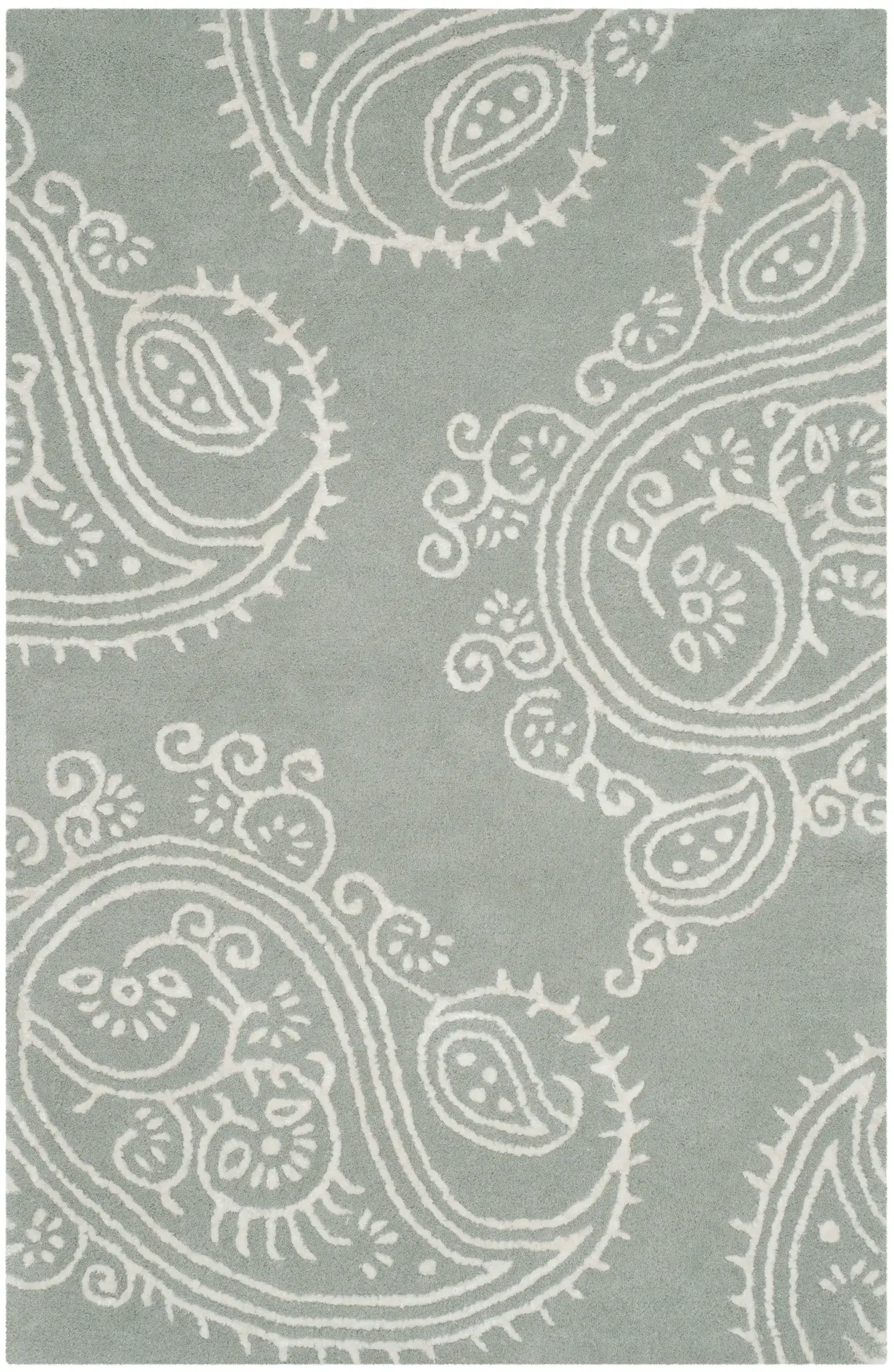 Bella Paisley Hand-Tufted Rug