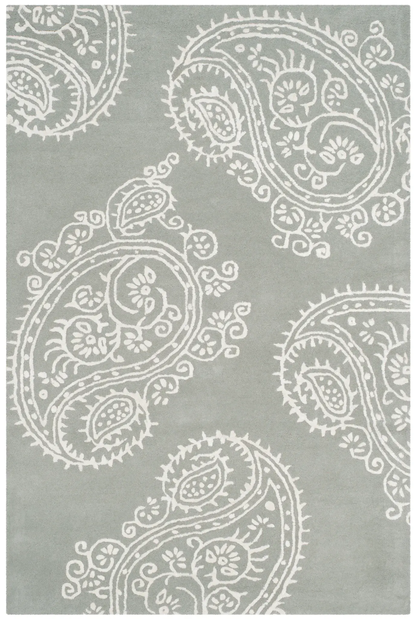 Bella Paisley Hand-Tufted Rug