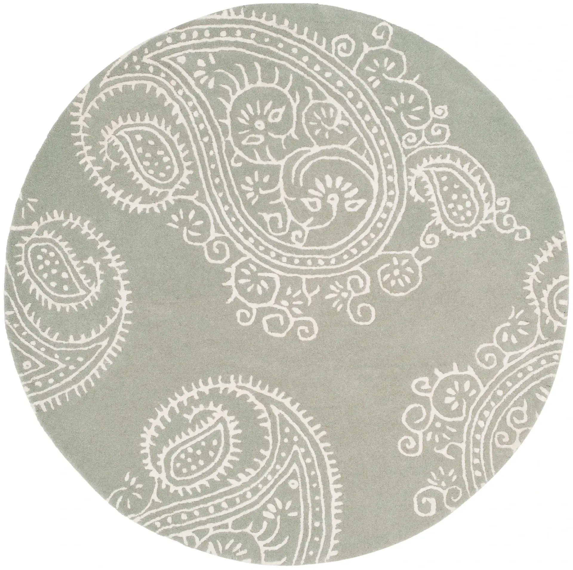 Bella Paisley Hand-Tufted Rug