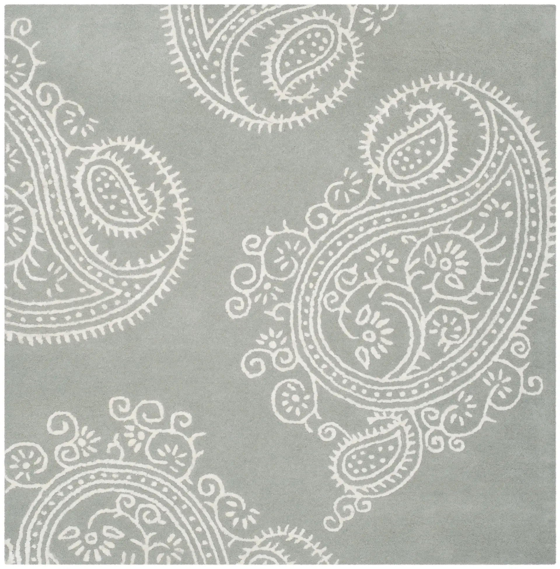 Bella Paisley Hand-Tufted Rug