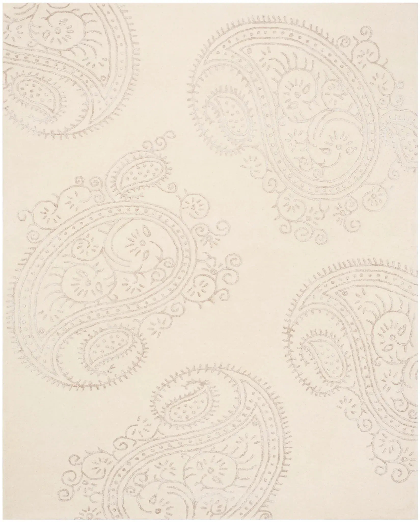 Bella Paisley Hand-Tufted Rug