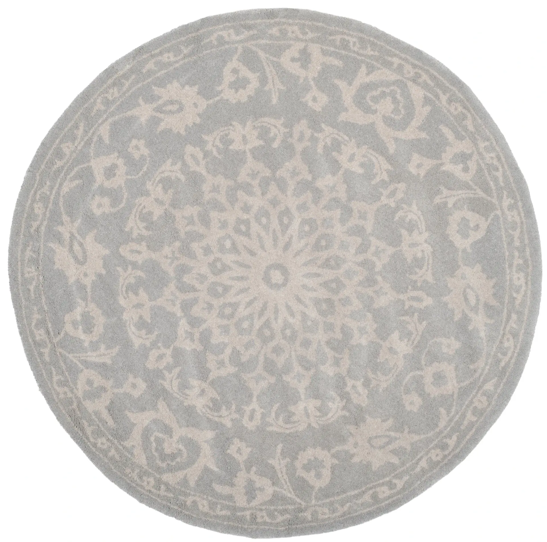 Bella Persian Medallion Hand-Tufted Wool Rug