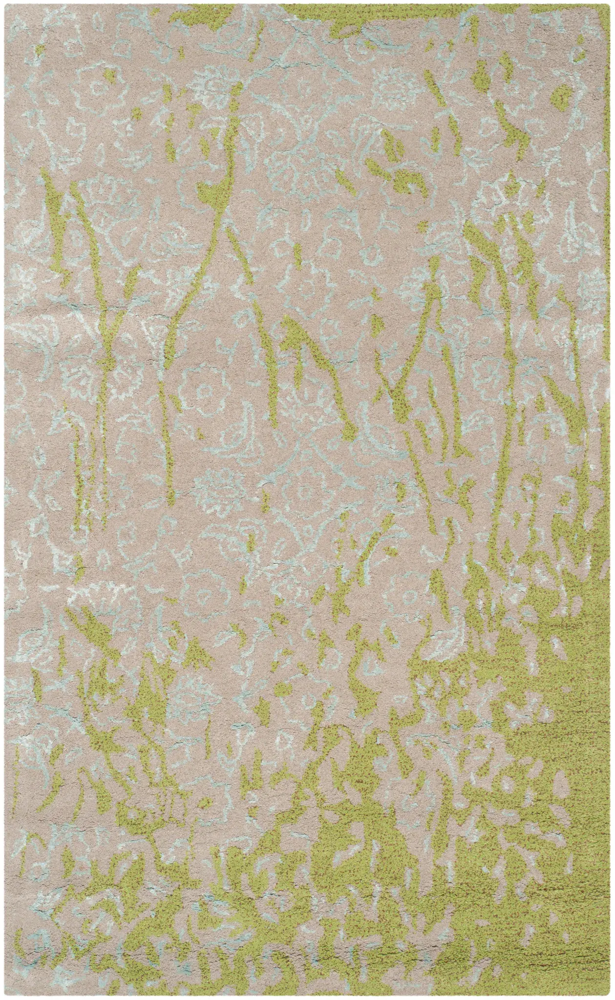 Bella Splattered Floral Hand-Tufted Wool Rug