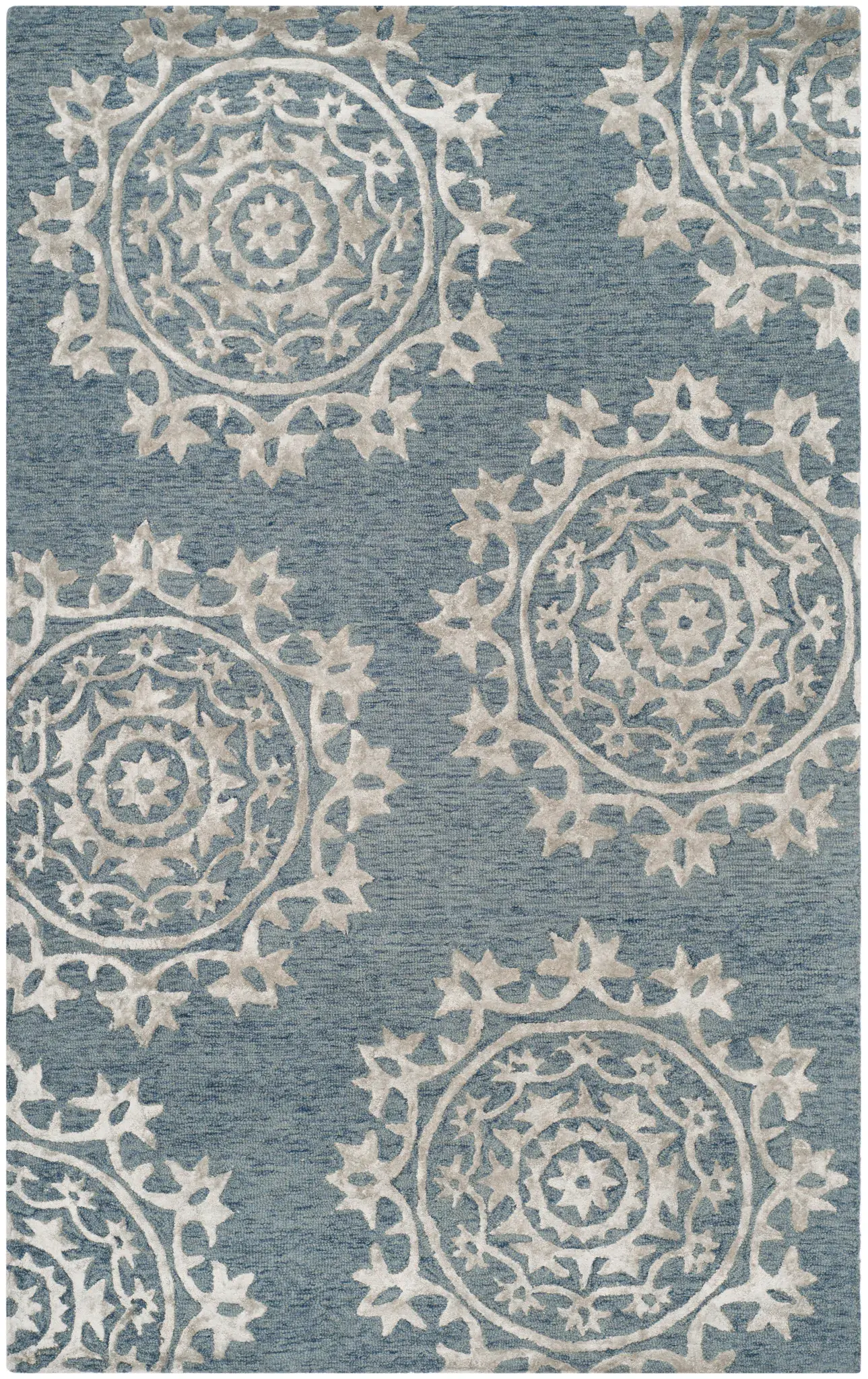 Bella Medallion Hand-Tufted Rug