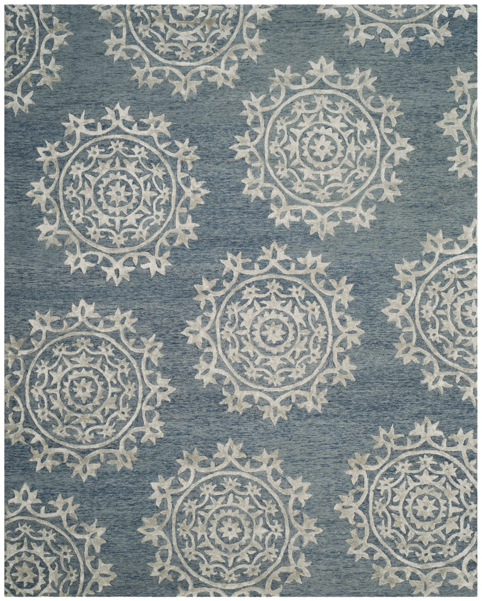 Bella Medallion Hand-Tufted Rug